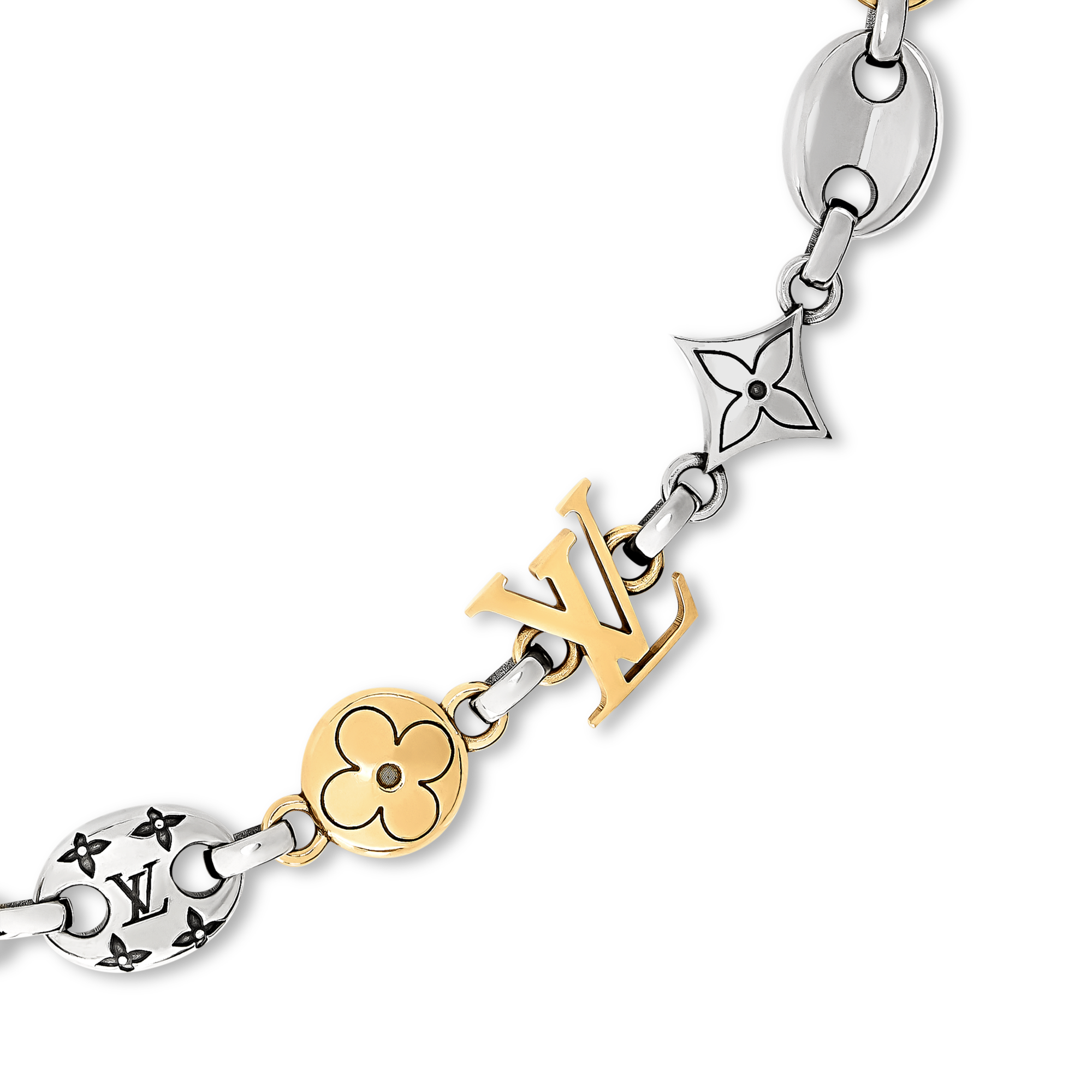 S00 액세서리 키 홀더 & 백참 LV 세일러 (LV Sailor) 체인 벨트 | 루이비통 공식 온라인 스토어® (크게 보기)