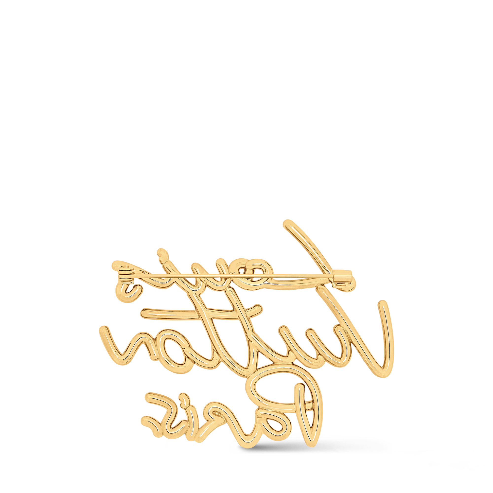 S00 패션 주얼리 패션 주얼리 전체보기 LV 스크립트 브로치 | 루이비통 공식 온라인 스토어® (크게 보기)