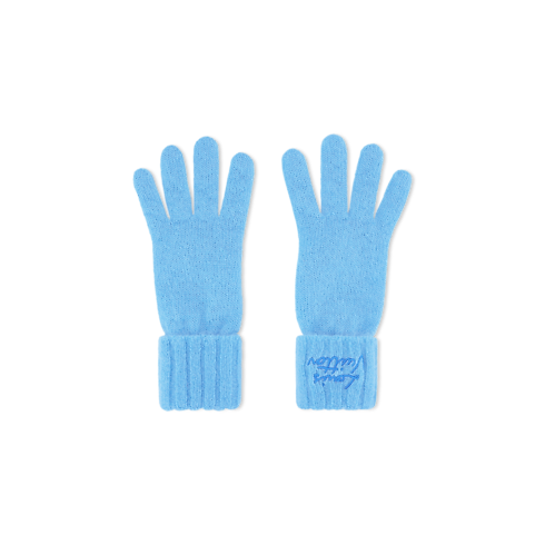 S00 액세서리 모자, 장갑 & 양말 LV 스크립트 글러브 | 루이비통 공식 온라인 스토어® (크게 보기)