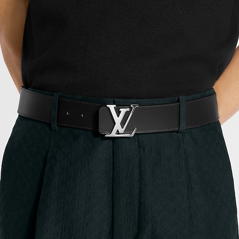 홀리데이 남성 선물 추천 } LV 섀도우 (LV Shadow) 40mm 리버서블 벨트 | 루이비통 공식 온라인 스토어® (크게 보기)