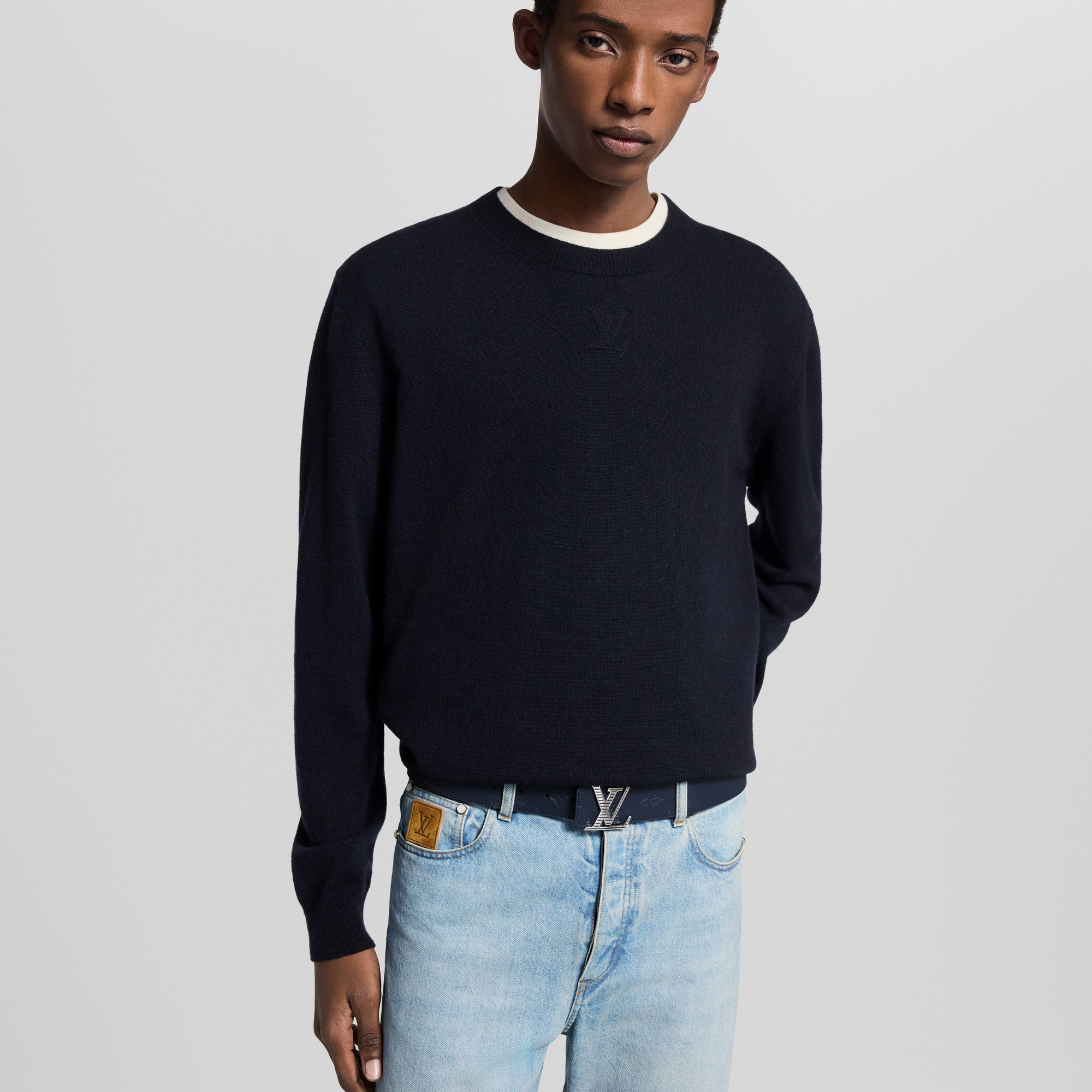  액세서리 벨트 LV 섀도우 (LV Shadow) 40mm 리버서블 벨트 | 루이비통 공식 온라인 스토어® (크게 보기)