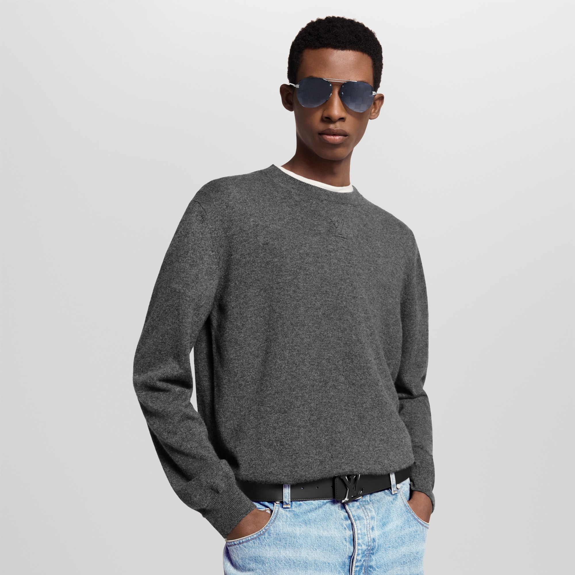 모노그램 이클립스 액세서리 벨트 LV 쉐이크 40mm 리버서블 벨트 | 루이비통 공식 온라인 스토어® (크게 보기)