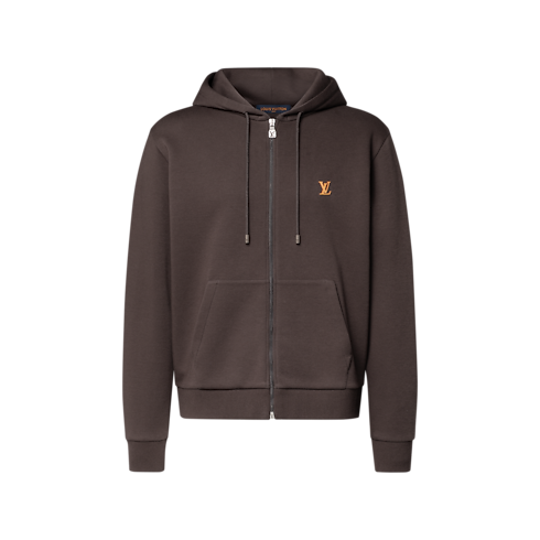 LV 시그니처 지퍼 후디 전면 뷰