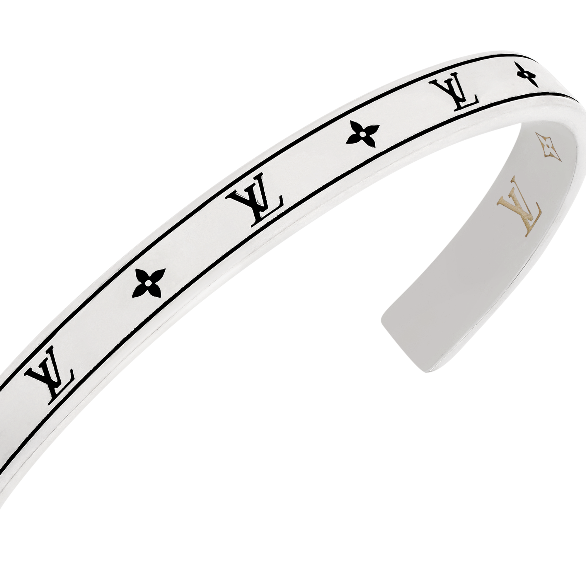 S00 패션 주얼리 팔찌 LV 스파이크 (LV Spike) 뱅글 팔찌 | 루이비통 공식 온라인 스토어® (크게 보기)