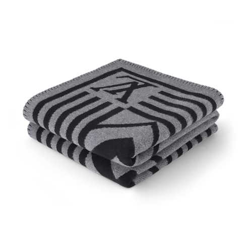 S00 액세서리 홈 텍스타일 LV 서밋 (LV Summit) 블랭킷 | 루이비통 공식 온라인 스토어® (크게 보기)