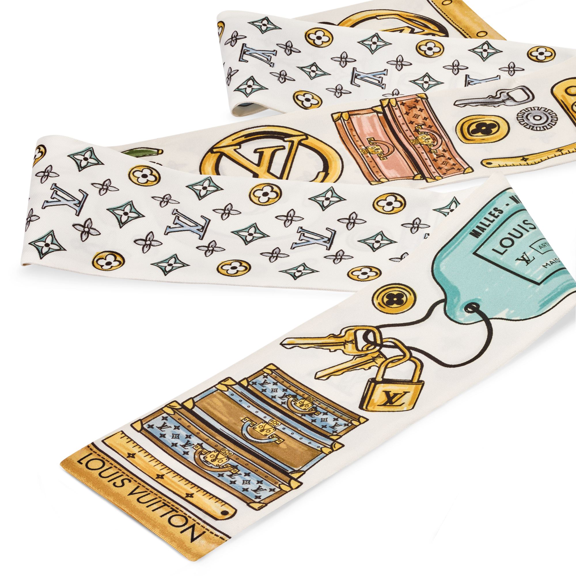 S00 액세서리 실크 스퀘어 & 방도 LV 툴 박스 방도 | 루이비통 공식 온라인 스토어® (크게 보기)