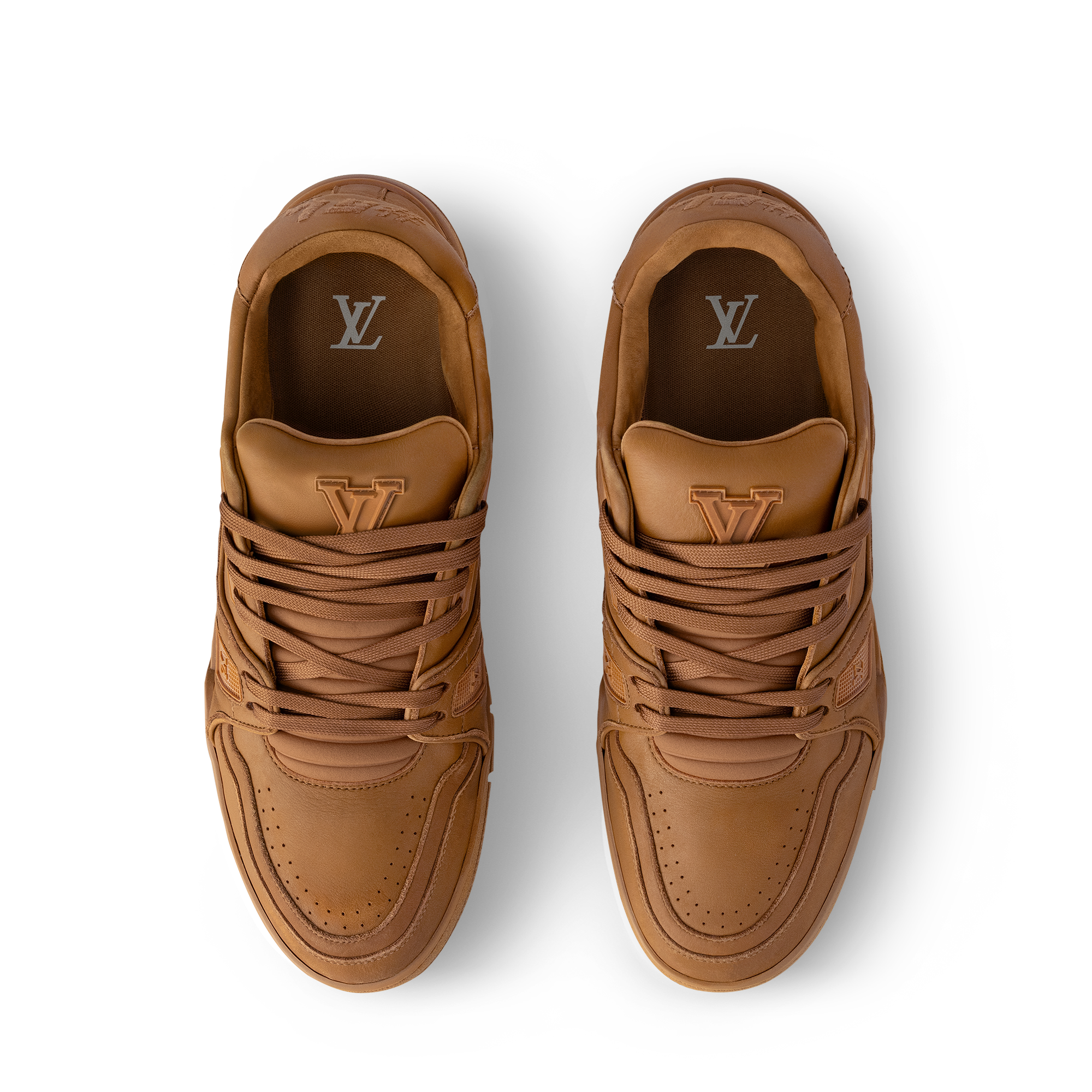  슈즈 스니커즈 LV 트레이너 디스트레스드 스니커즈 | 루이비통 공식 온라인 스토어® (크게 보기)