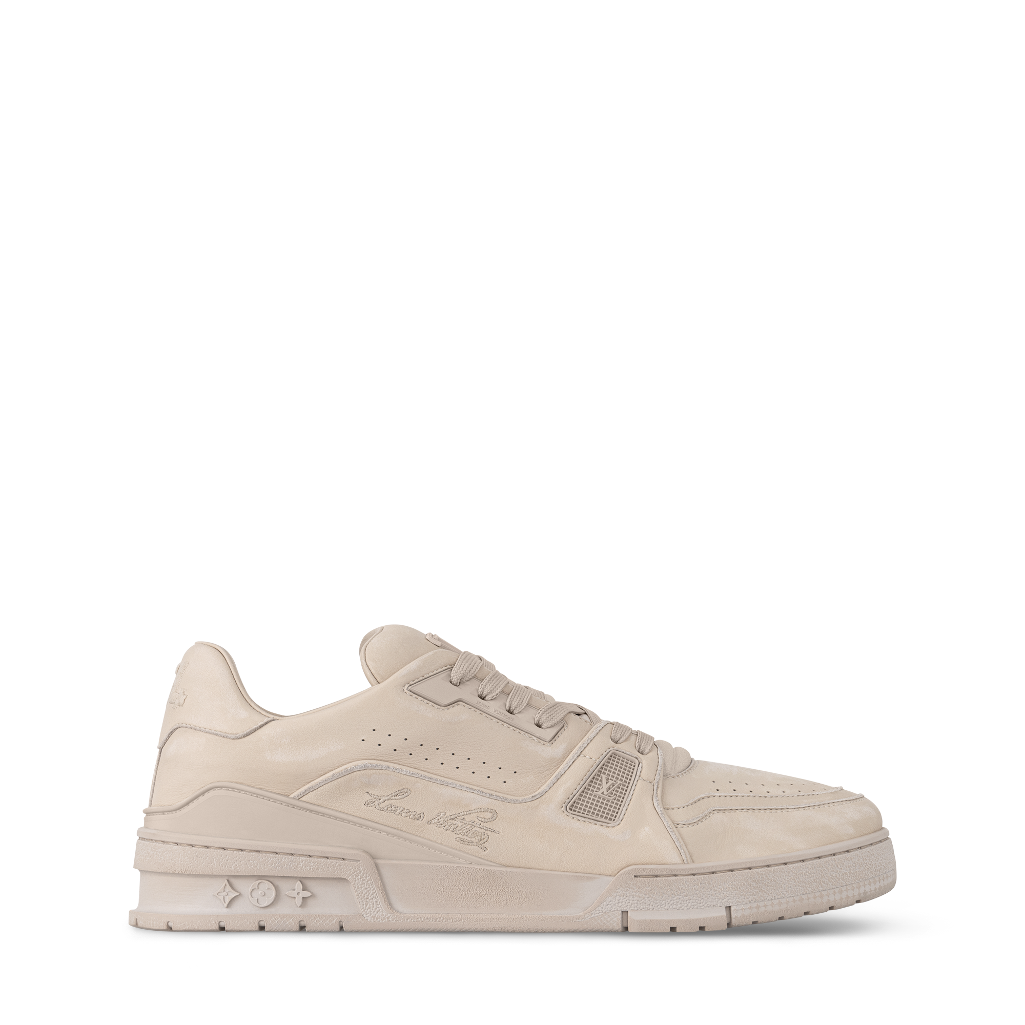  슈즈 스니커즈 LV 트레이너 디스트레스드 스니커즈 | 루이비통 공식 온라인 스토어® (크게 보기)