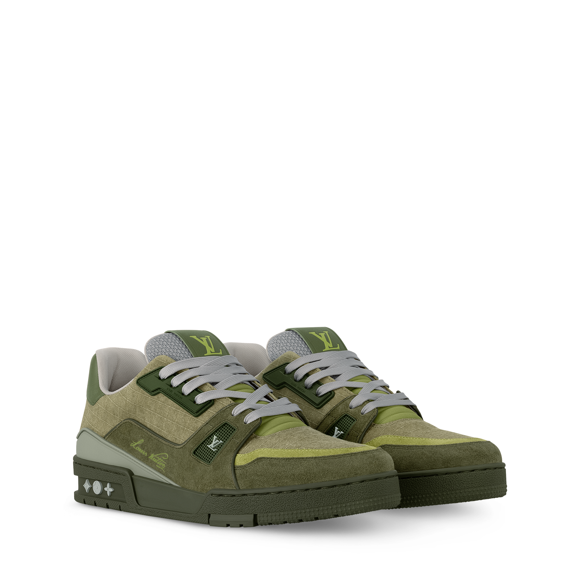  슈즈 스니커즈 LV 트레이너 스니커즈 | 루이비통 공식 온라인 스토어® (크게 보기)