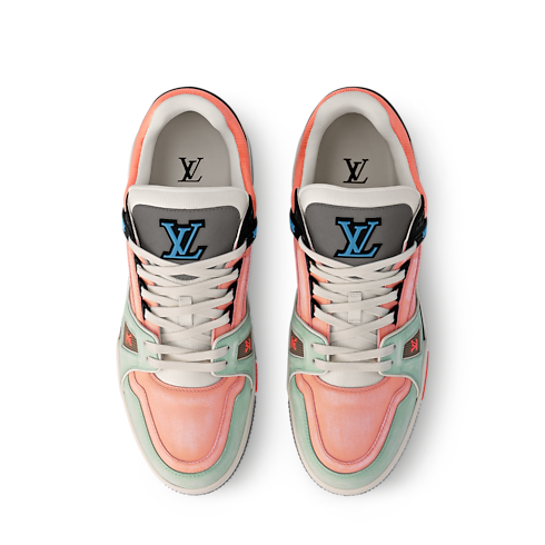 슈즈 스니커즈 LV 트레이너 스니커즈 | 루이비통 공식 온라인 스토어® (크게 보기)