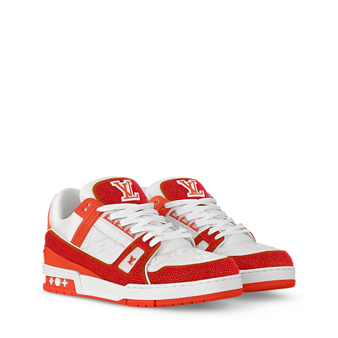 슈즈 스니커즈 LV 트레이너 스니커즈 | 루이비통 공식 온라인 스토어® (크게 보기)