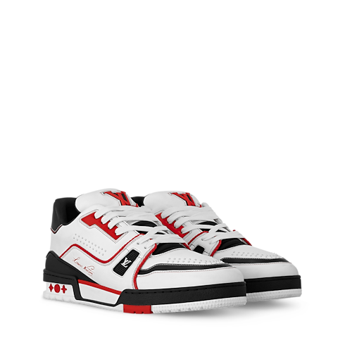 슈즈 스니커즈 LV 트레이너 스니커즈 | 루이비통 공식 온라인 스토어® (크게 보기)