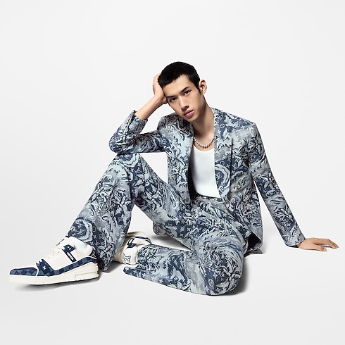 슈즈 스니커즈 LV 트레이너 스니커즈 | 루이비통 공식 온라인 스토어® (크게 보기)