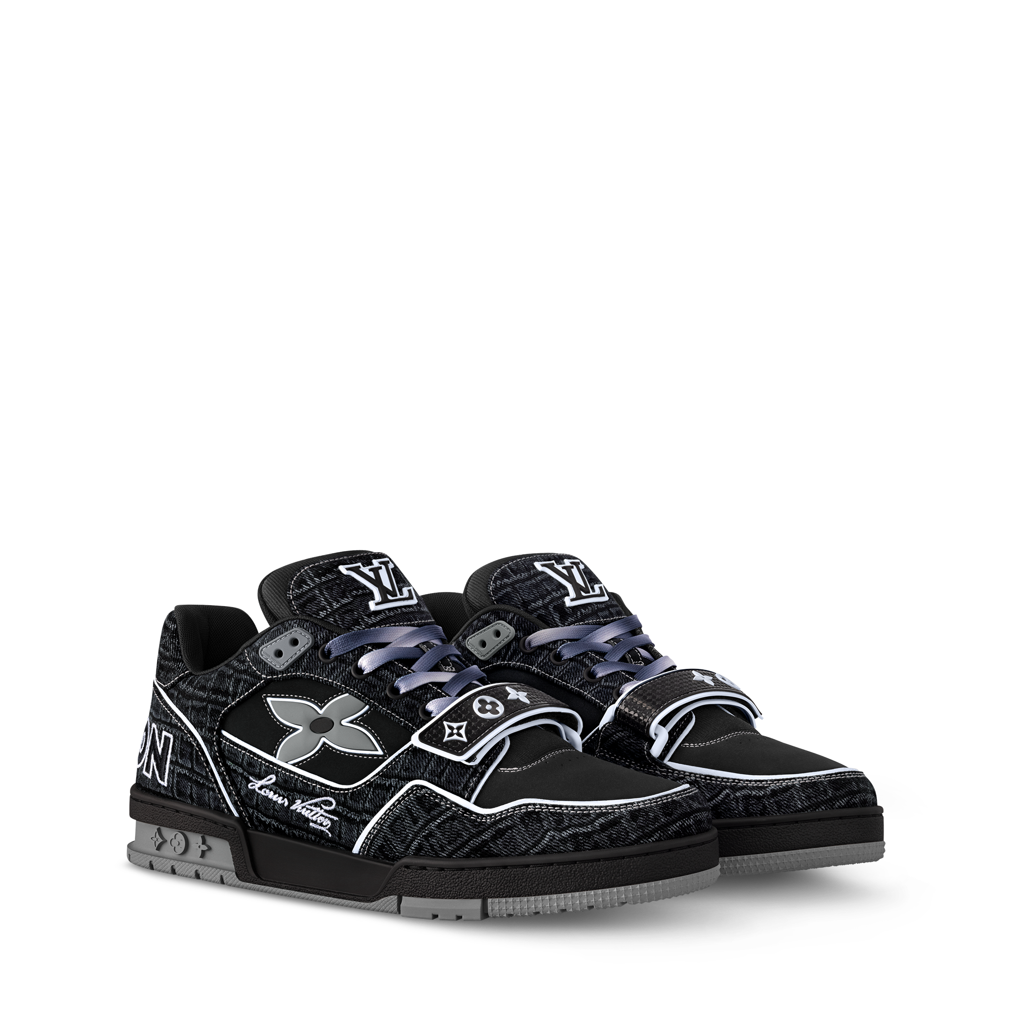  슈즈 스니커즈 LV 트레이너 스니커즈 | 루이비통 공식 온라인 스토어® (크게 보기)