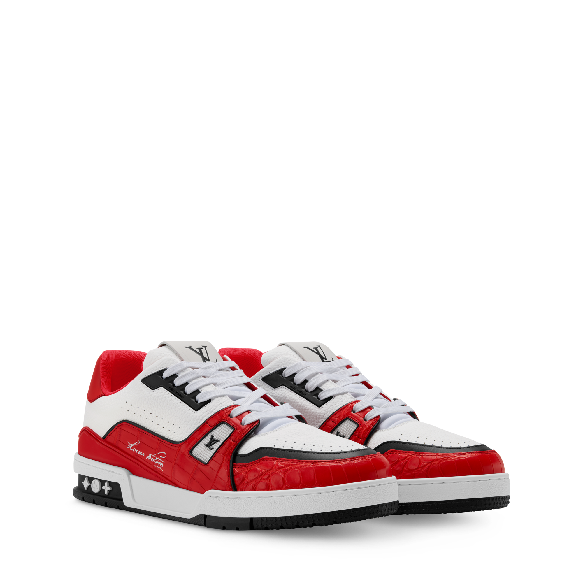  슈즈 스니커즈 LV 트레이너 스니커즈 | 루이비통 공식 온라인 스토어® (크게 보기)