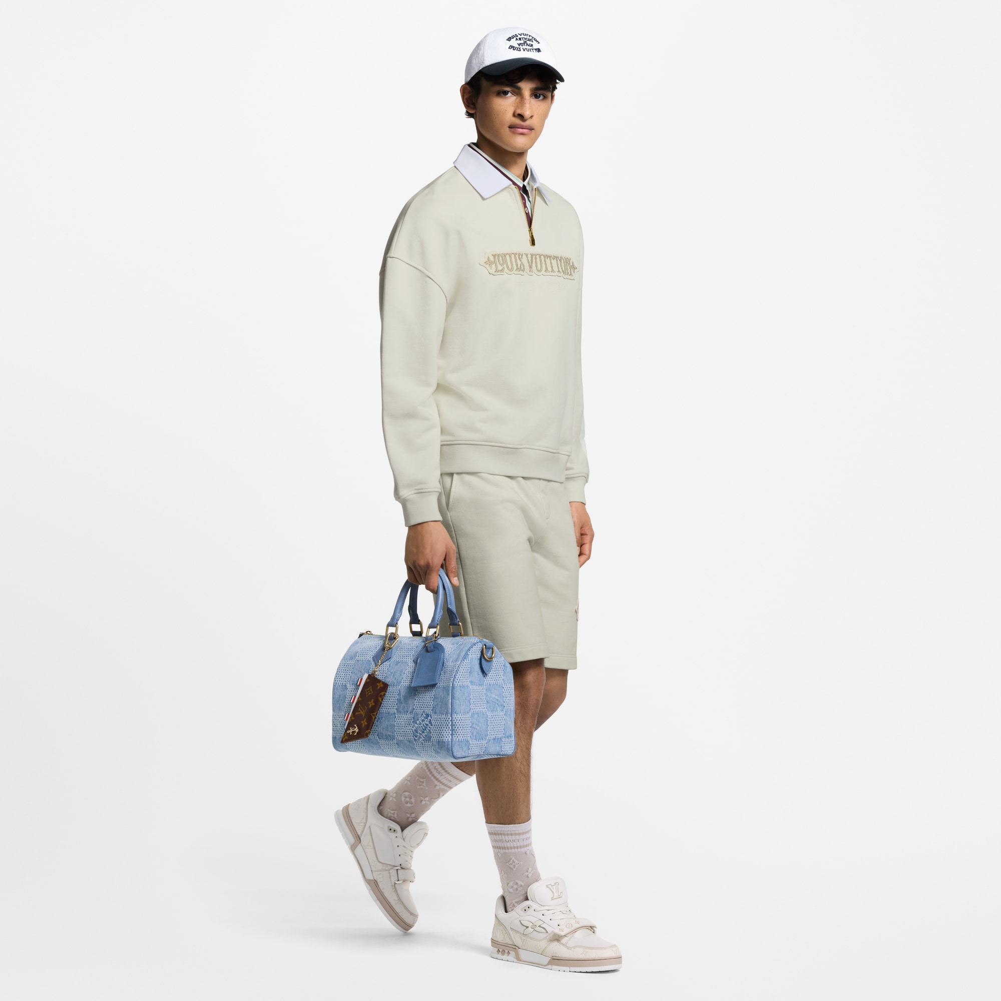  슈즈 스니커즈 LV 트레이너 스니커즈 | 루이비통 공식 온라인 스토어® (크게 보기)