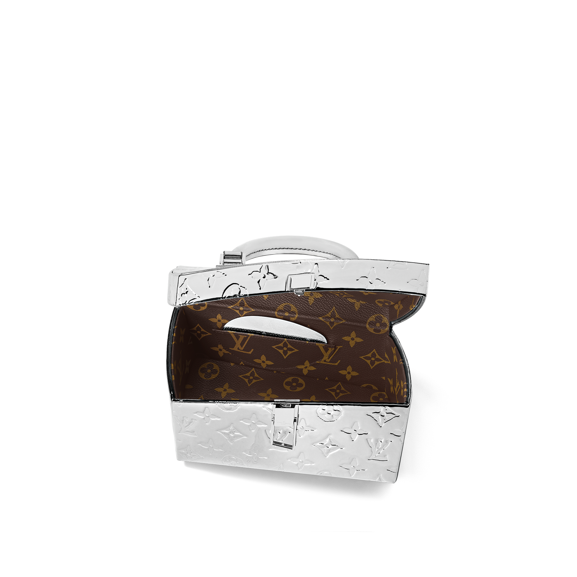 기타 캔버스 핸드백 핸드백 전체 보기 LV x FG 트위스티드 박스 | 루이비통 공식 온라인 스토어® (크게 보기)