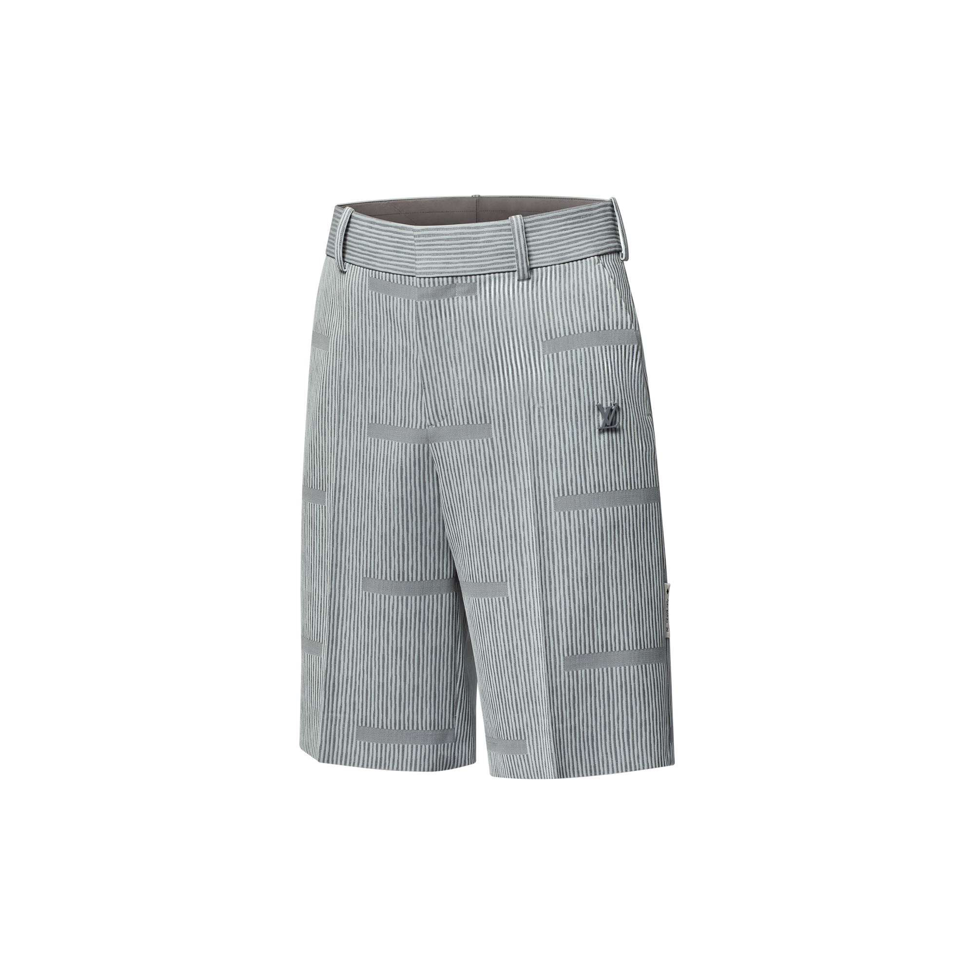  의류 팬츠 LV x 박서보 (LV x Park Seo-Bo) 테일러드 울 쇼츠 | 루이비통 공식 온라인 스토어® (크게 보기)