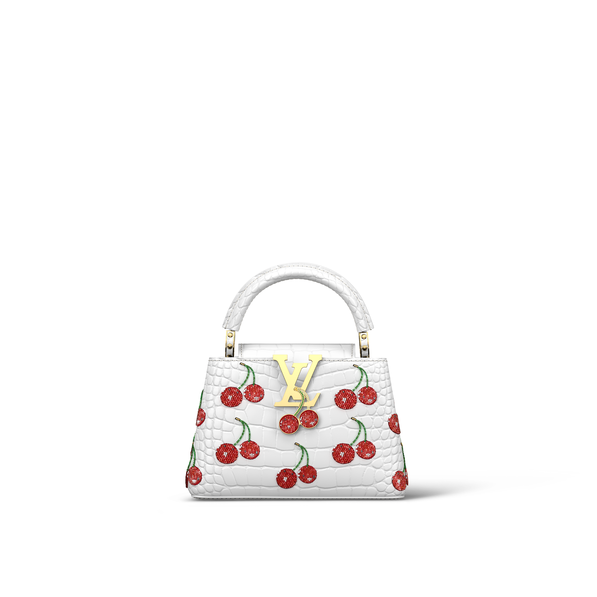 브릴리언트 크로커다일 핸드백 카퓌신 LV x TM 카퓌신 미니 | 루이비통 공식 온라인 스토어® (크게 보기)