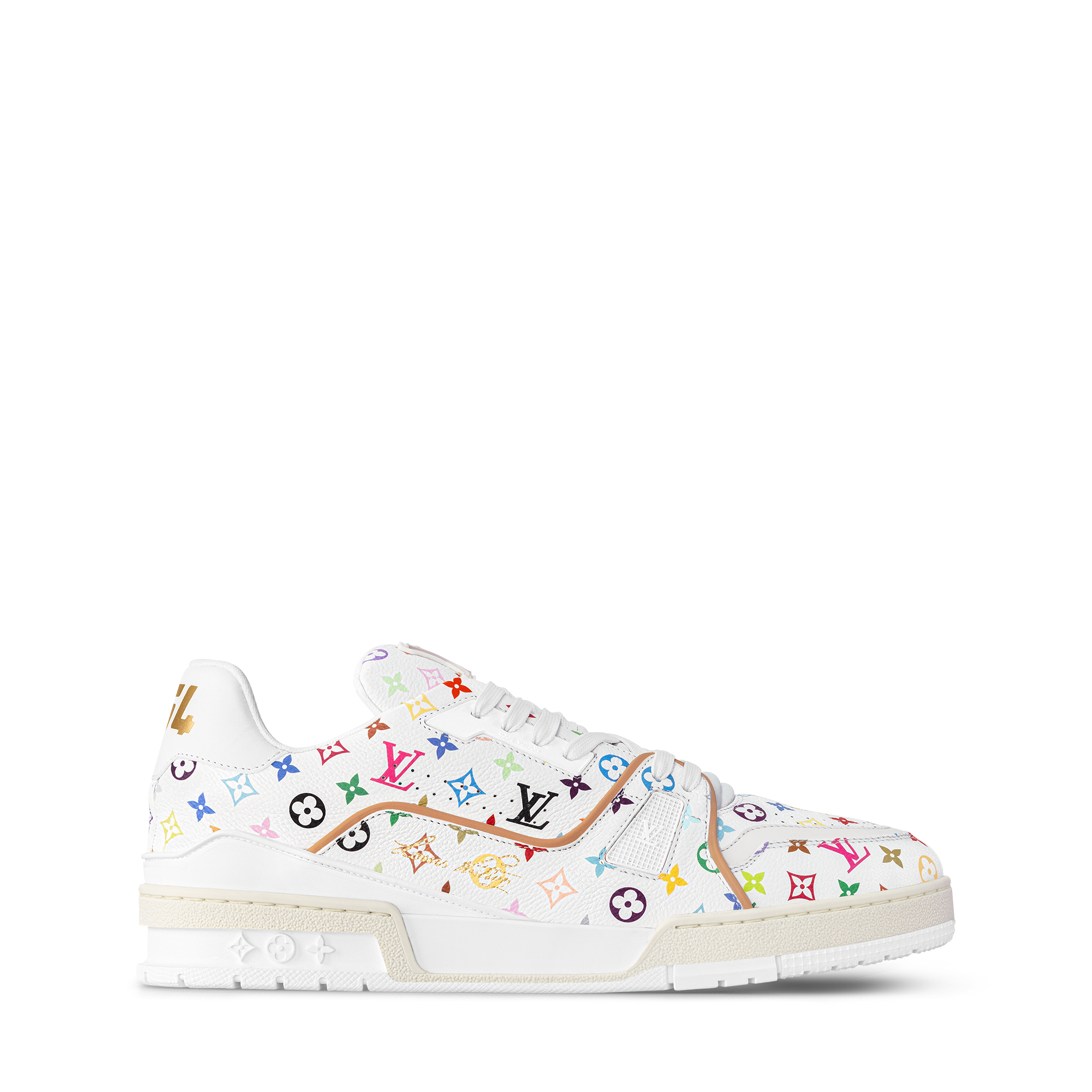  슈즈 스니커즈 LV x TM LV 트레이너 스니커즈 | 루이비통 공식 온라인 스토어® (크게 보기)