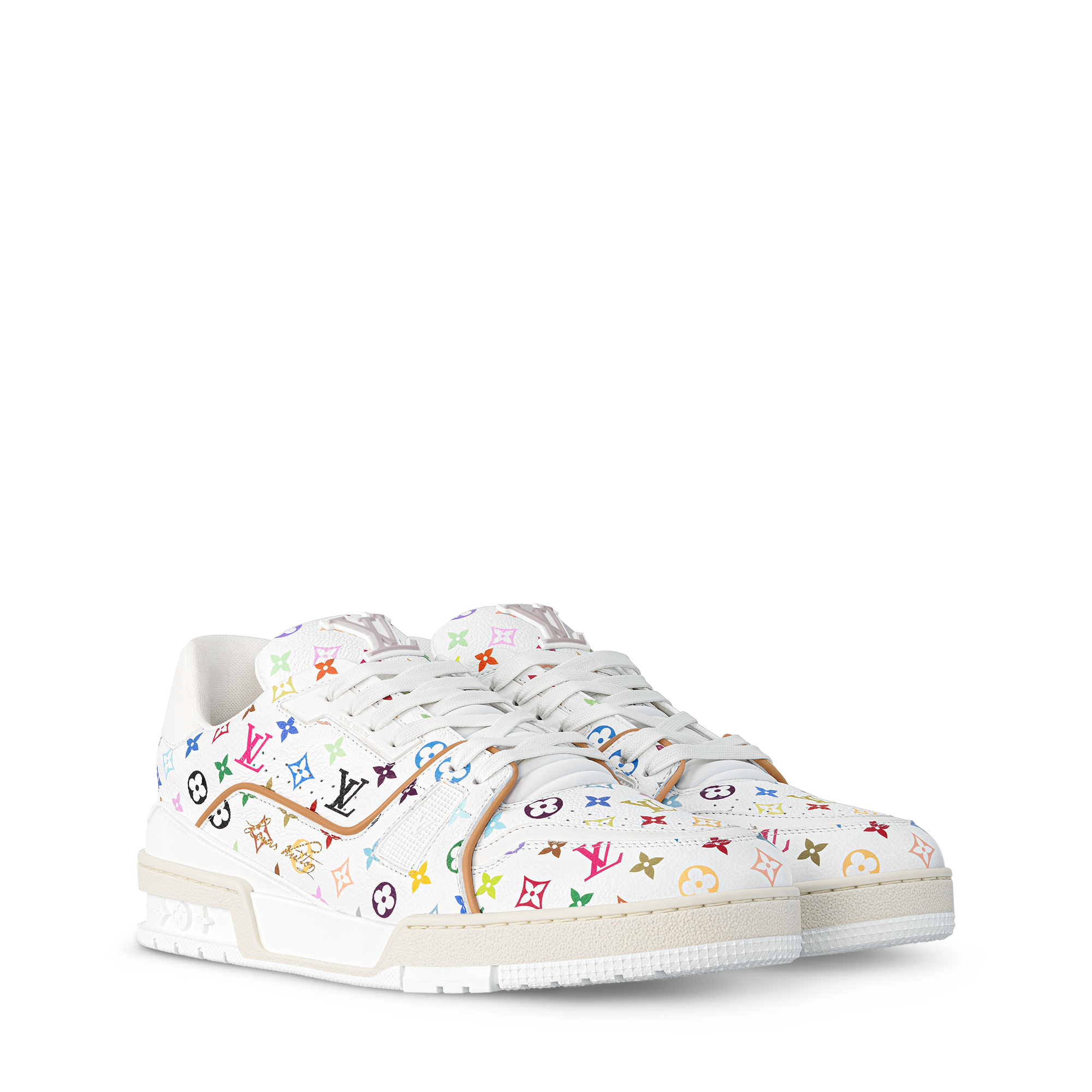  슈즈 스니커즈 LV x TM LV 트레이너 스니커즈 | 루이비통 공식 온라인 스토어® (크게 보기)