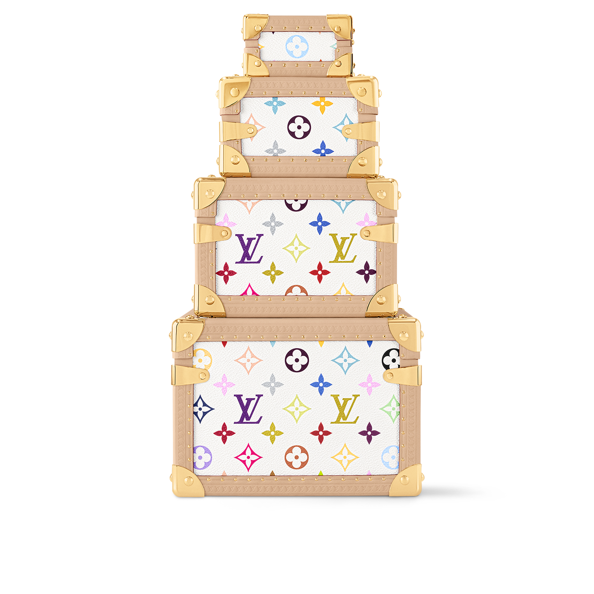 기타 모노그램 캔버스 트렁크 & 박스 박스 LV x TM 말 피라미드 | 루이비통 공식 온라인 스토어® (크게 보기)