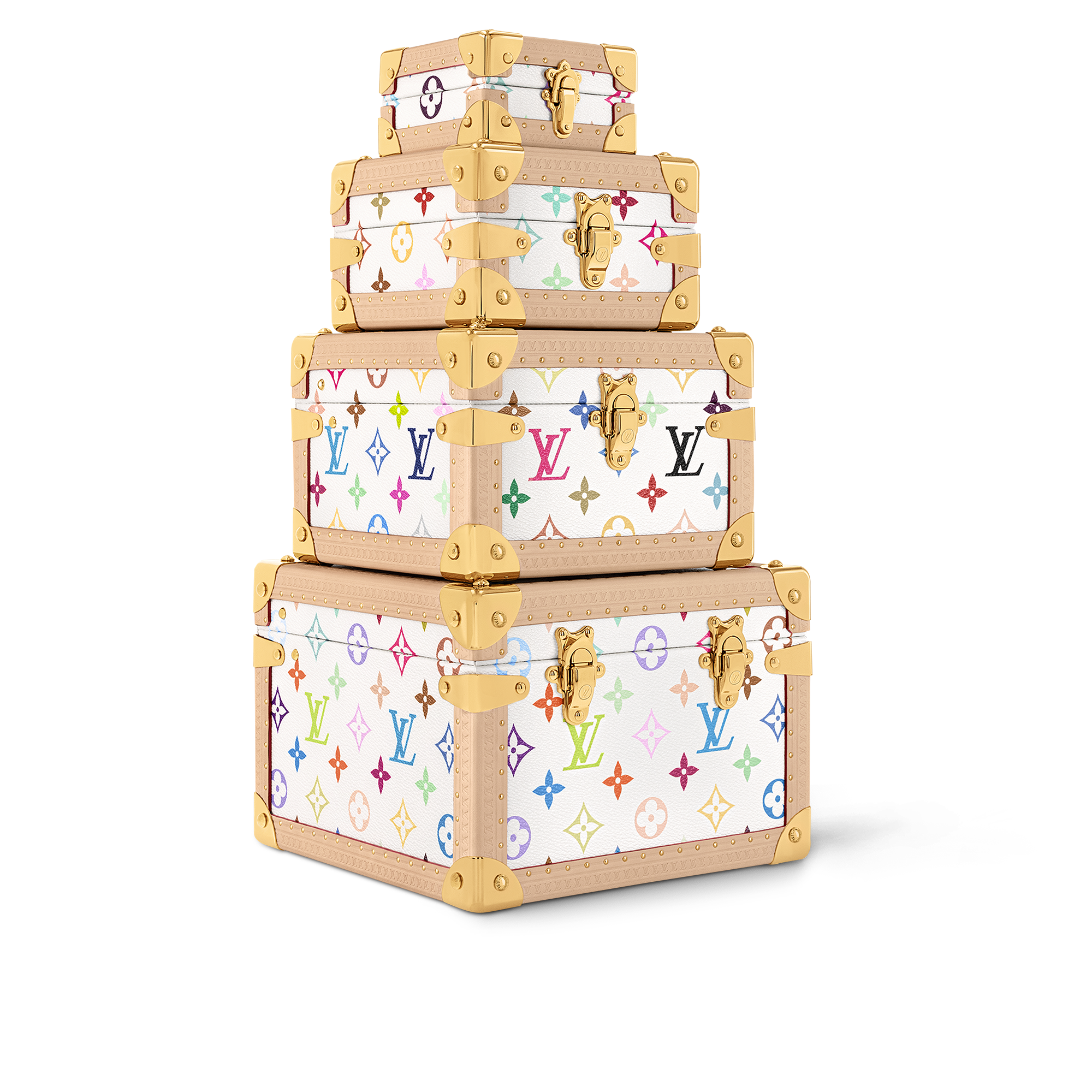 기타 모노그램 캔버스 트렁크 & 박스 박스 LV x TM 말 피라미드 | 루이비통 공식 온라인 스토어® (크게 보기)