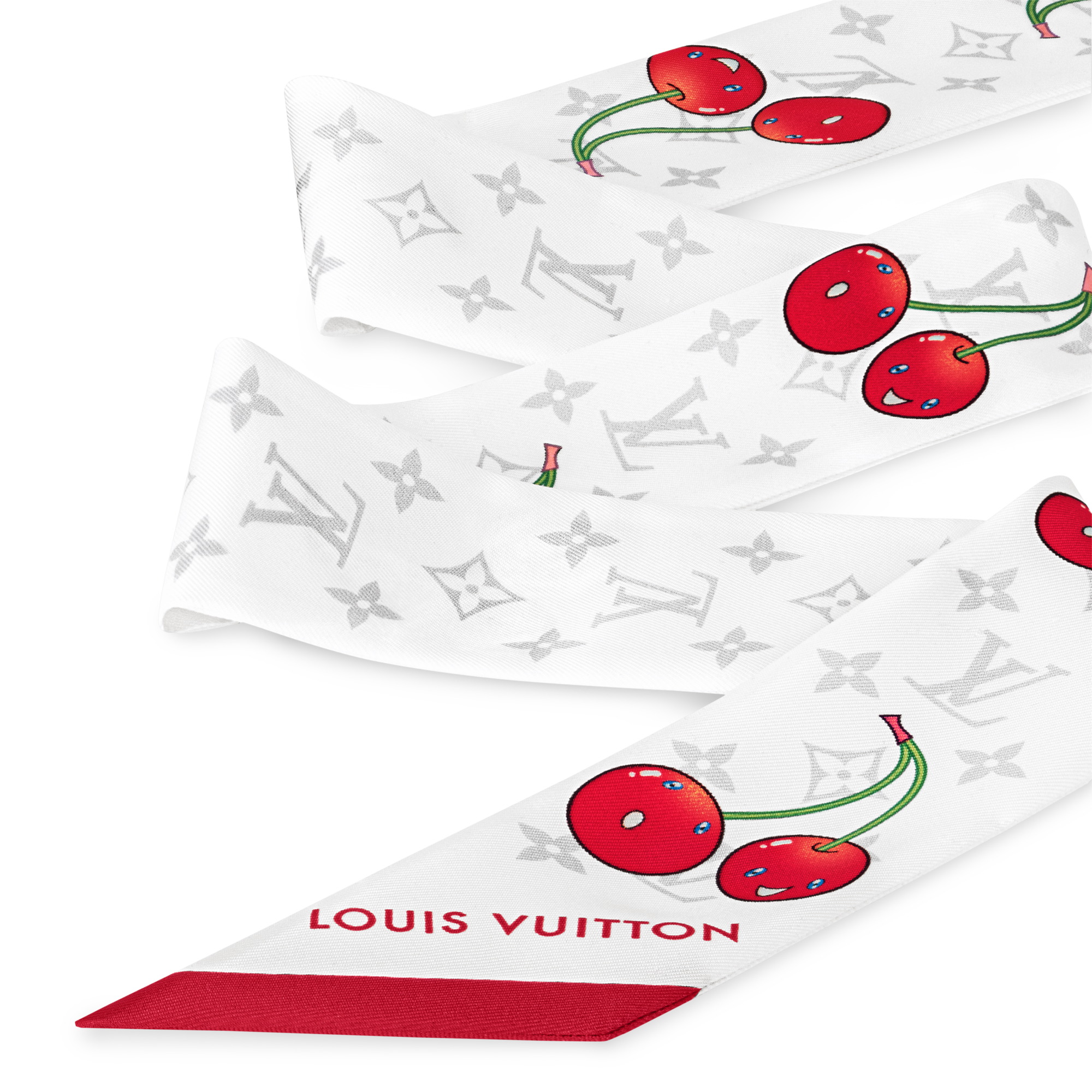 S00 액세서리 실크 스퀘어 & 방도 LV x TM 모노그램 세리즈 방도 | 루이비통 공식 온라인 스토어® (크게 보기)