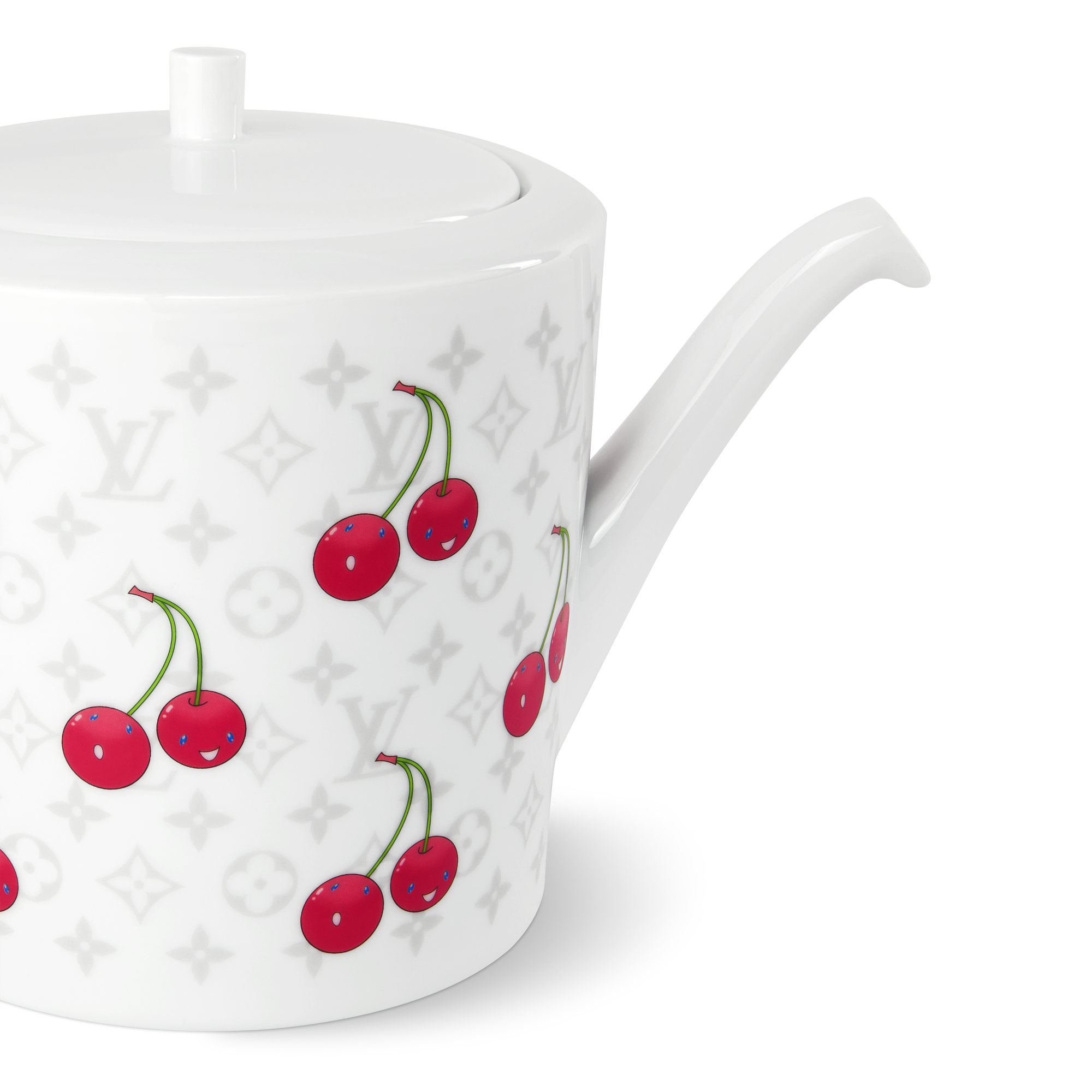 Monogram Cerises 홈 & 아트 오브 다이닝 아트 오브 다이닝 LV x TM 티포트 | 루이비통 공식 온라인 스토어® (크게 보기)