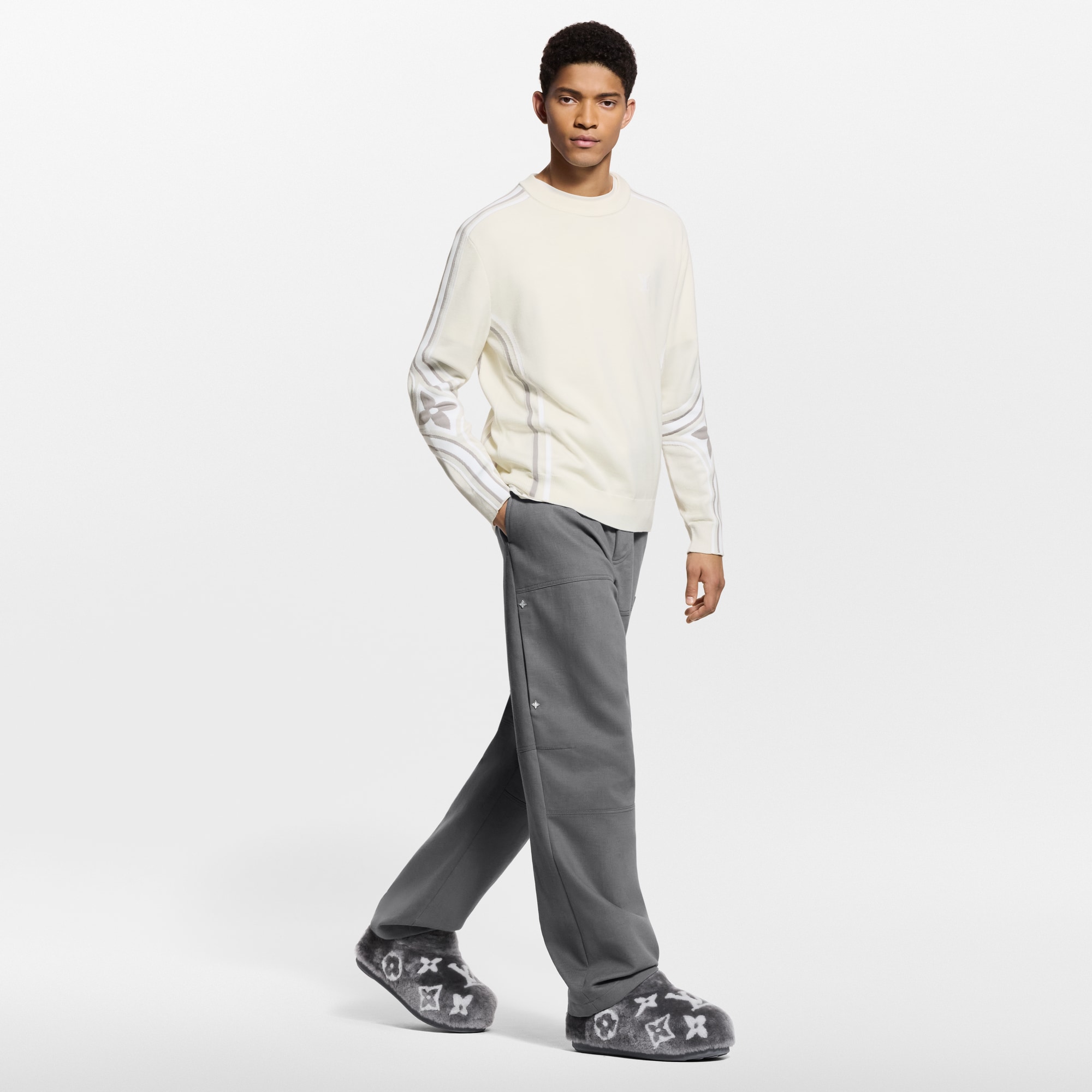  남성 신제품 LV 스키 LV 예티 슬립 온 | 루이비통 공식 온라인 스토어® (크게 보기)