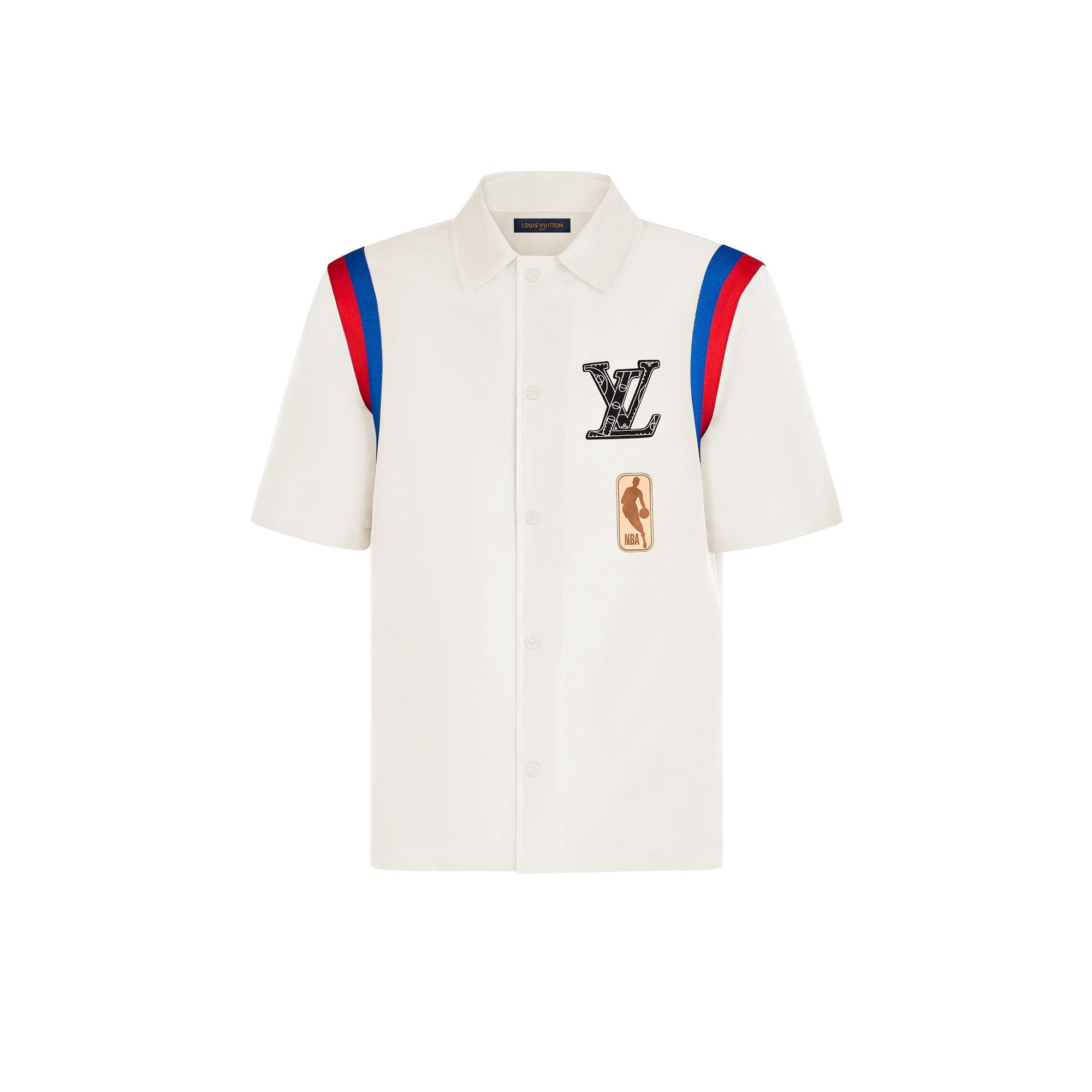  Discontinued Product Obs 10 NBA 바스켓볼 쇼트 슬리브드 셔츠 | 루이비통 공식 온라인 스토어® (크게 보기)