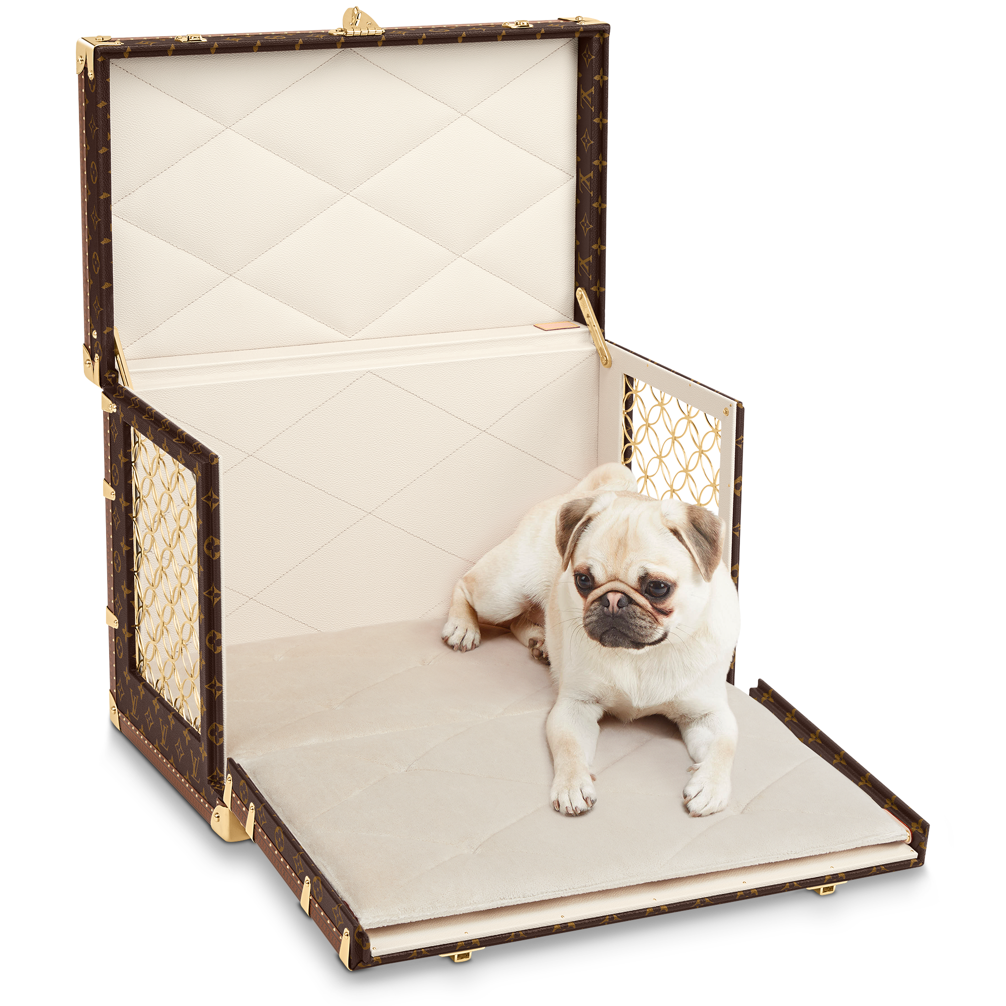 모노그램 트렁크 & 박스 트렁크 & 수트 케이스 도그 트렁크 | 루이비통 공식 온라인 스토어® (크게 보기)