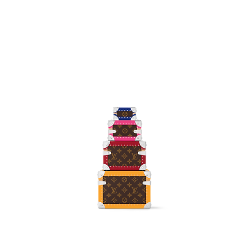 모노그램 마카사 트렁크 & 박스 박스 말 피라미드 | 루이비통 공식 온라인 스토어® (크게 보기)