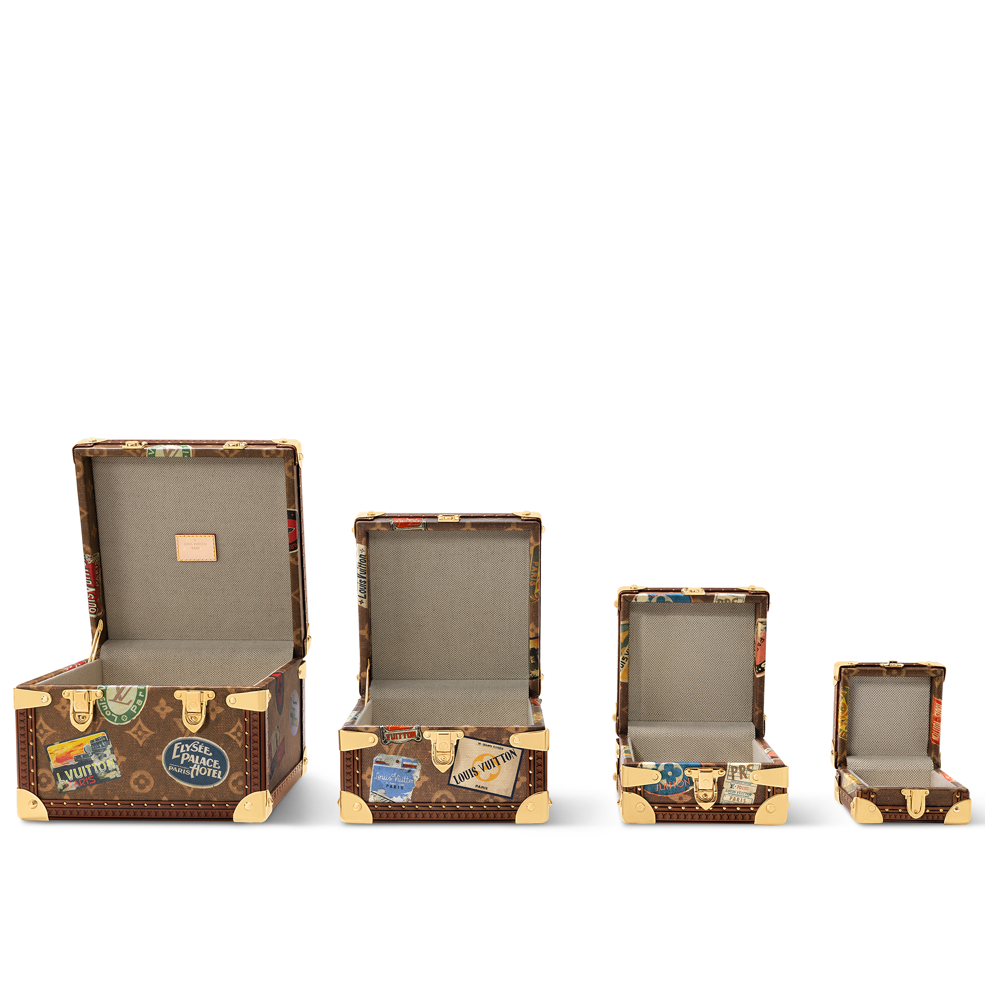 기타 모노그램 캔버스 트렁크 & 박스 박스 말 피라미드 | 루이비통 공식 온라인 스토어® (크게 보기)