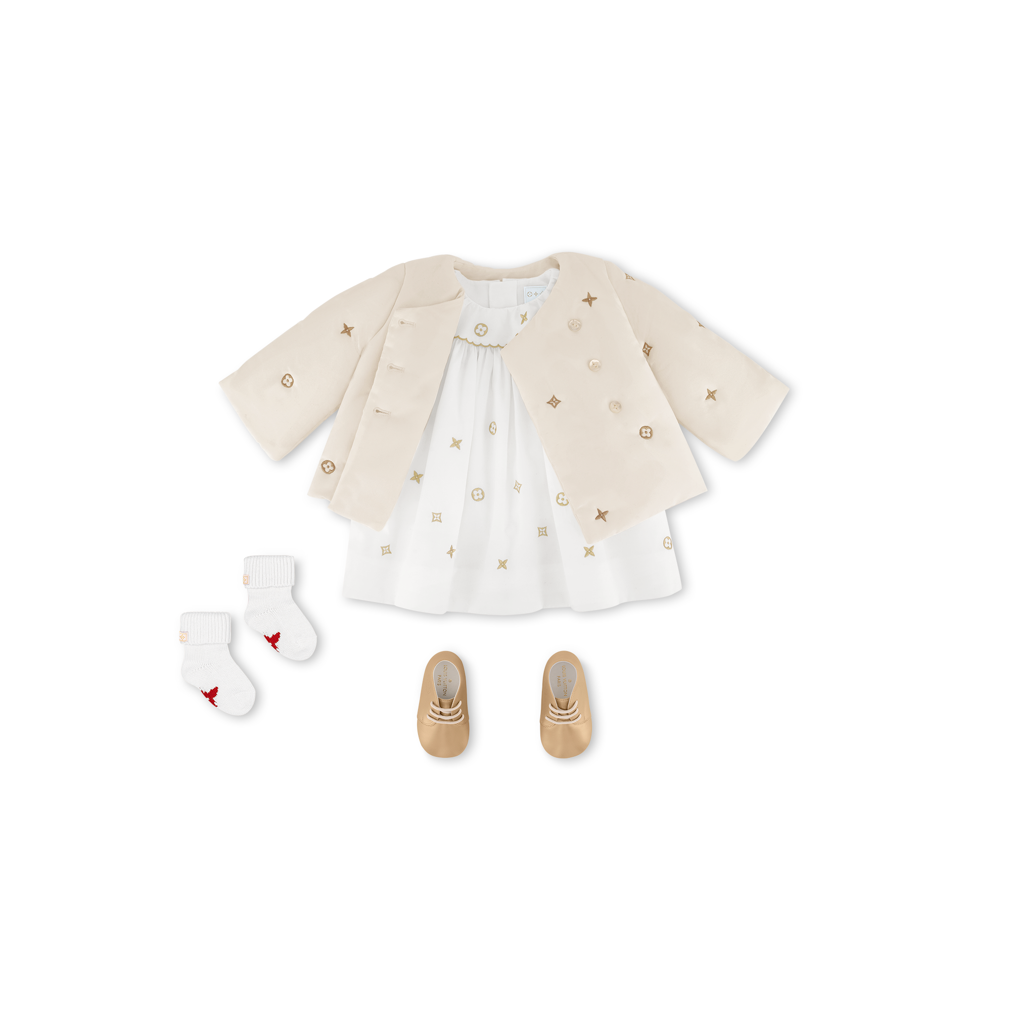 S00 아기 선물 추천 } Meli-Melo Gold Dress | 루이비통 공식 온라인 스토어® (크게 보기)