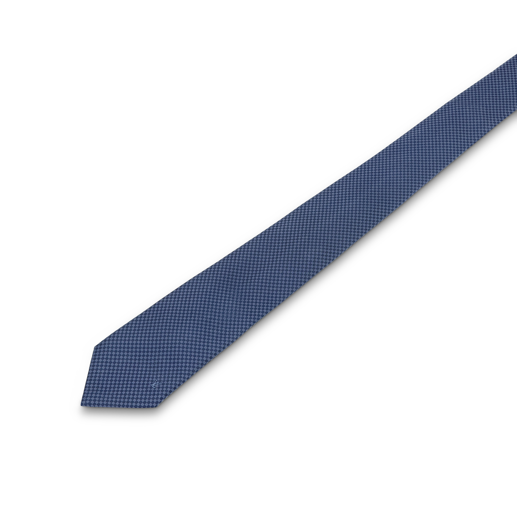 S00 액세서리 타이 & 포켓 스퀘어 마이크로 다미에 타이 | 루이비통 공식 온라인 스토어® (크게 보기)