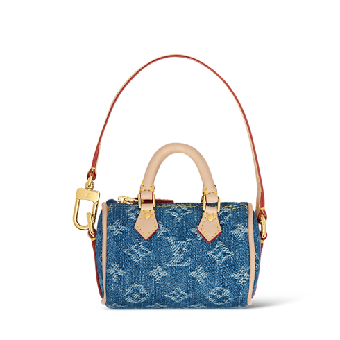 S00 액세서리 키 홀더 & 백참 마이크로 스피디 백 참 | 루이비통 공식 온라인 스토어® (크게 보기)