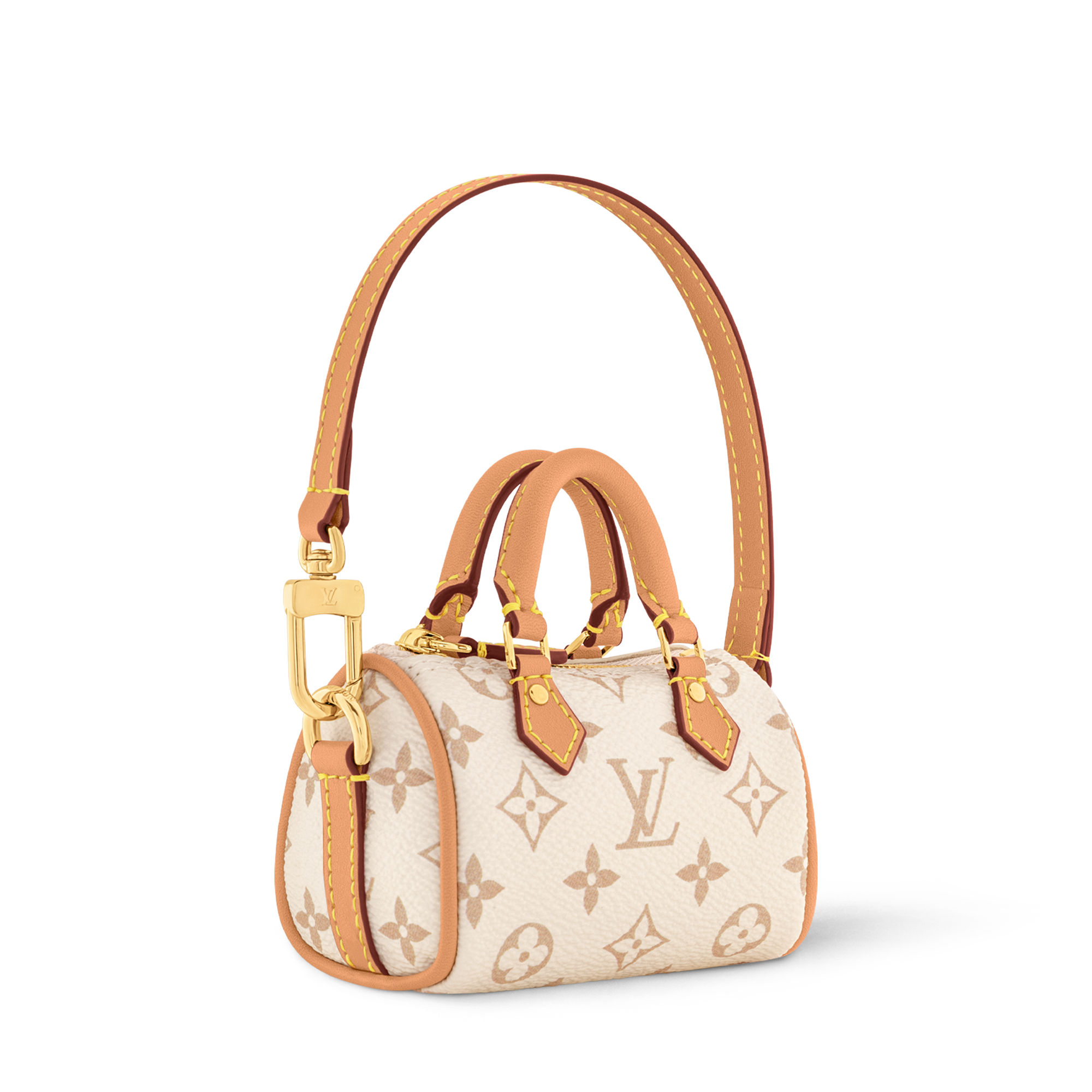 S00 액세서리 키 홀더 & 백참 마이크로 스피디 백 참 | 루이비통 공식 온라인 스토어® (크게 보기)