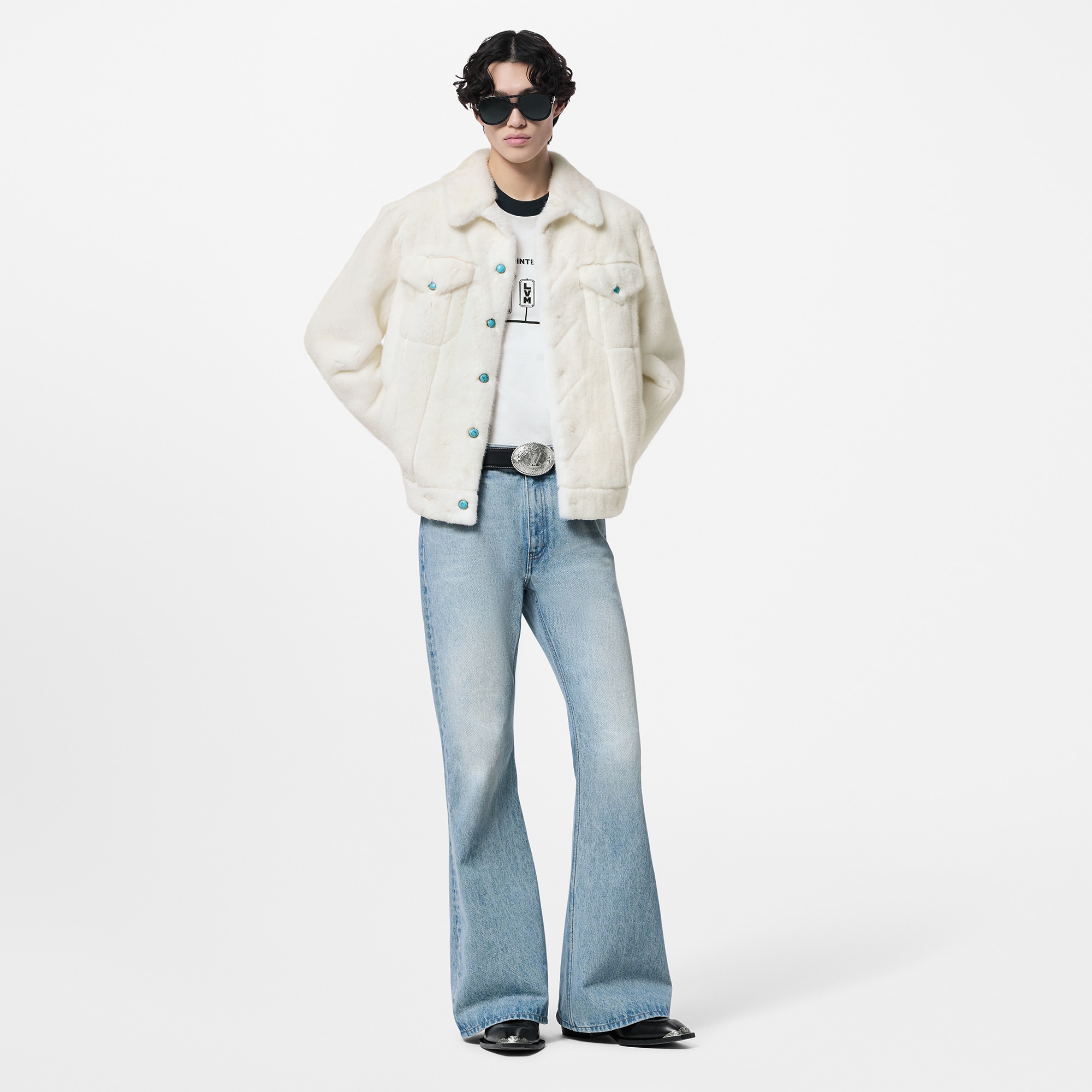  의류 아우터 & 코트 밍크 트러커 재킷 | 루이비통 공식 온라인 스토어® (크게 보기)