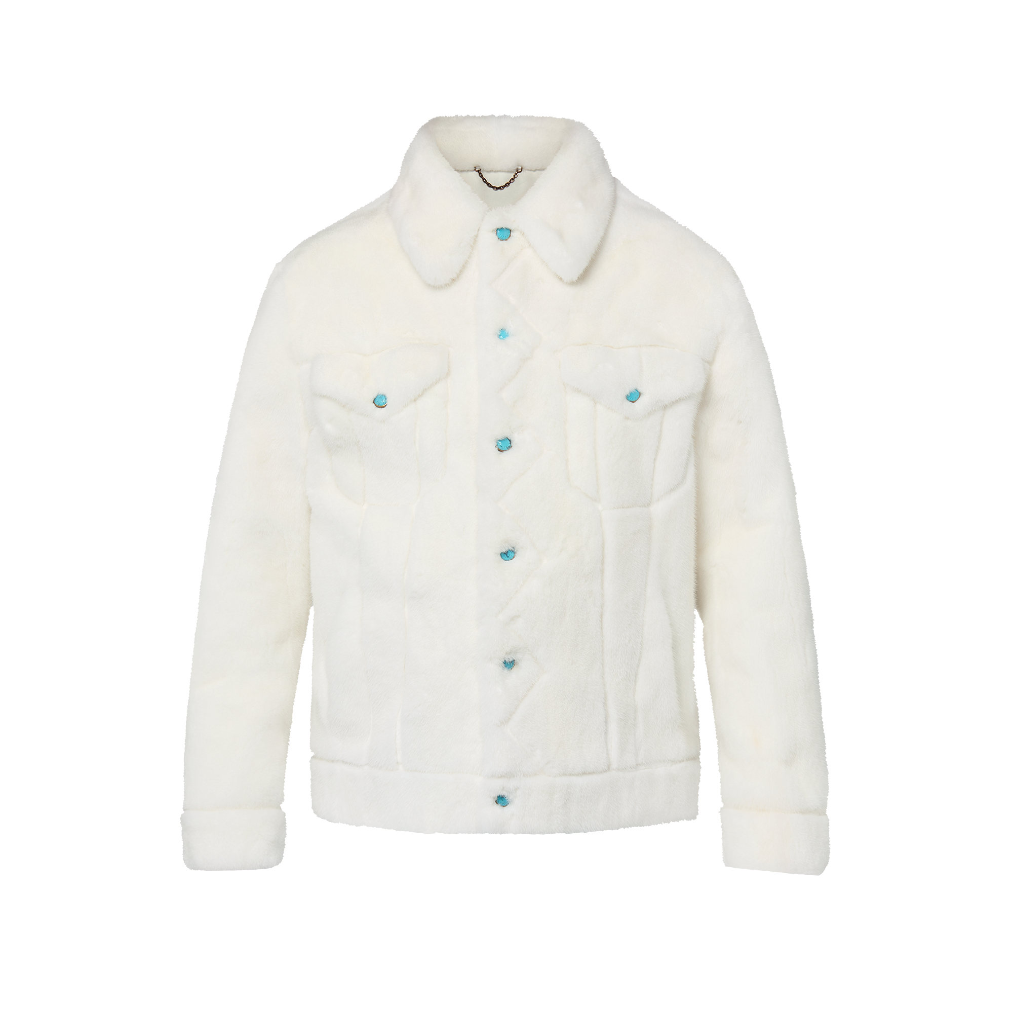  의류 아우터 & 코트 밍크 트러커 재킷 | 루이비통 공식 온라인 스토어® (크게 보기)