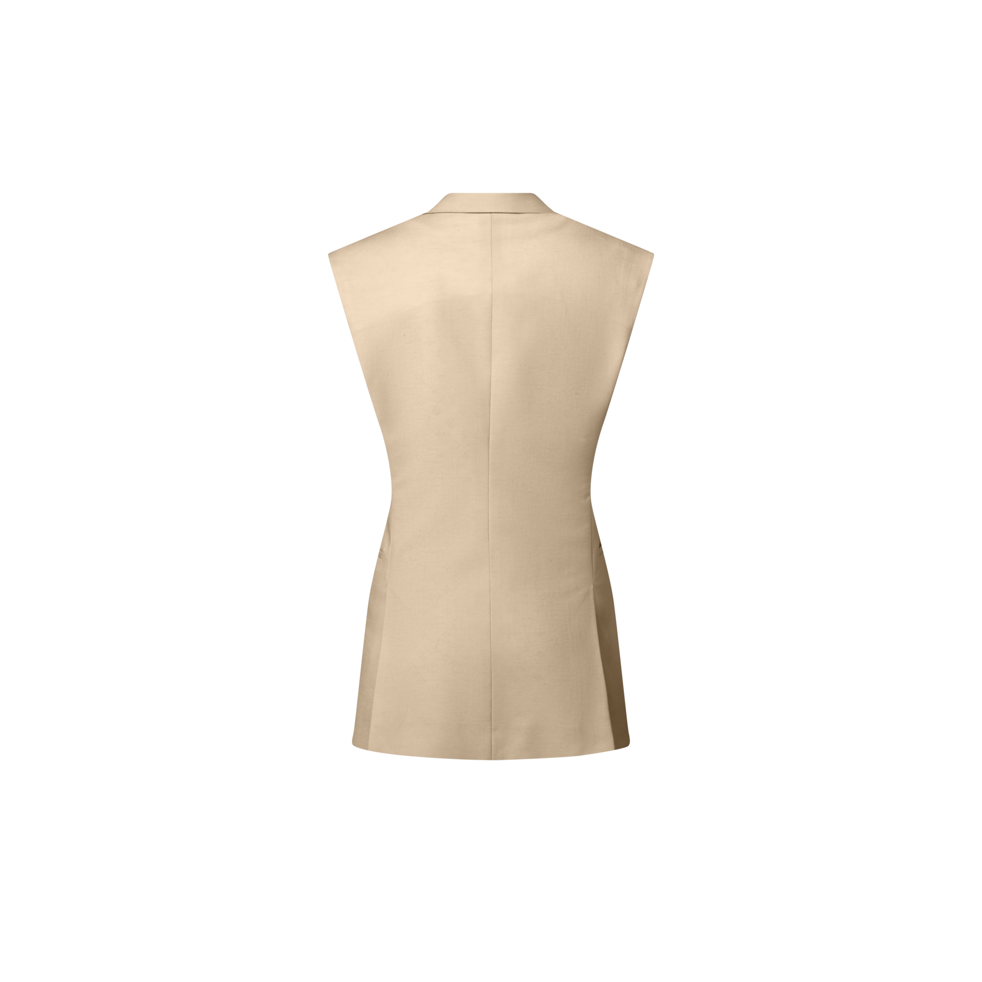  의류 코트 & 재킷 모노그램 액센트 슬리브리스 블레이저 | 루이비통 공식 온라인 스토어® (크게 보기)