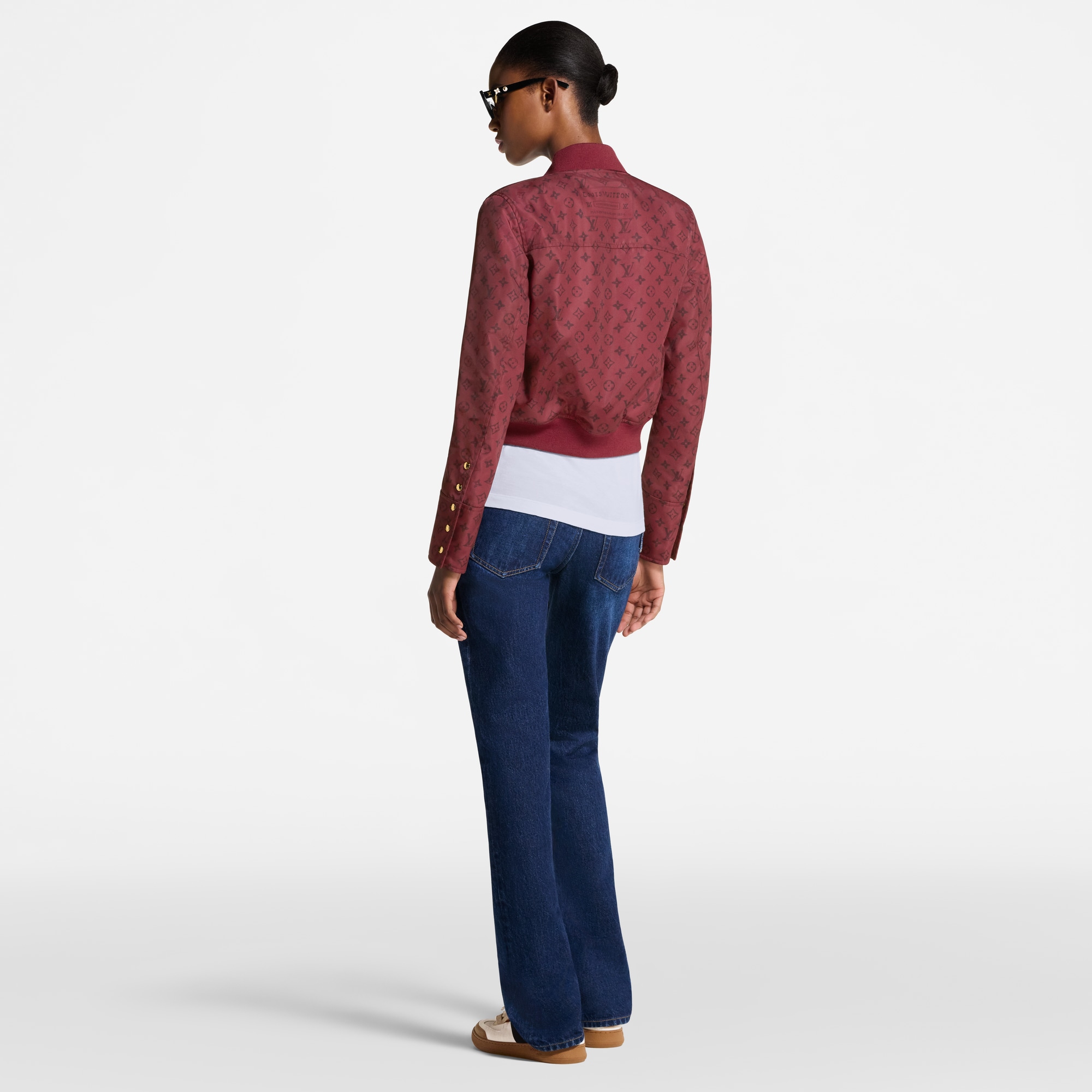  의류 코트 & 재킷 모노그램 보머 재킷 | 루이비통 공식 온라인 스토어® (크게 보기)