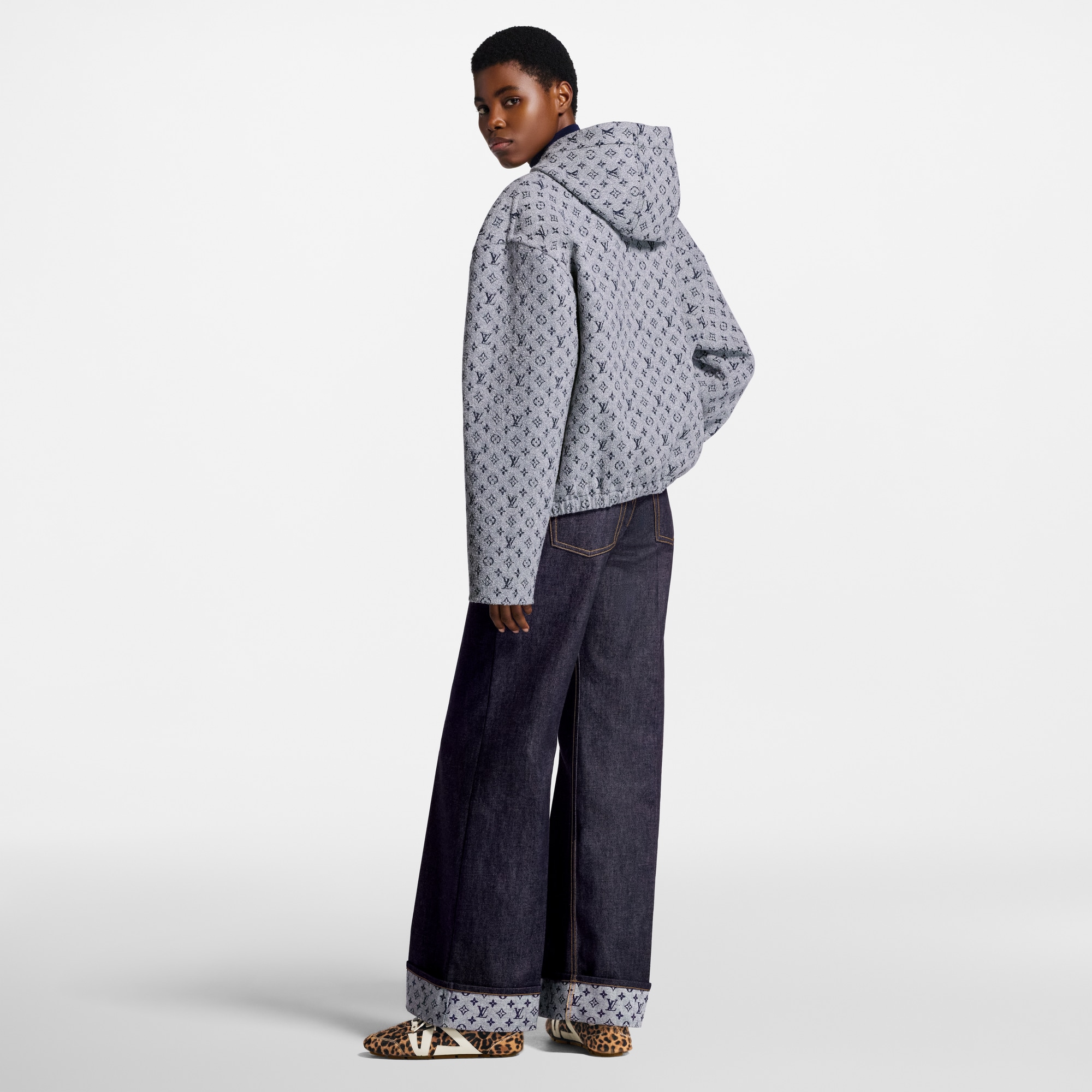  의류 코트 & 재킷 모노그램 부클레 후디 | 루이비통 공식 온라인 스토어® (크게 보기)