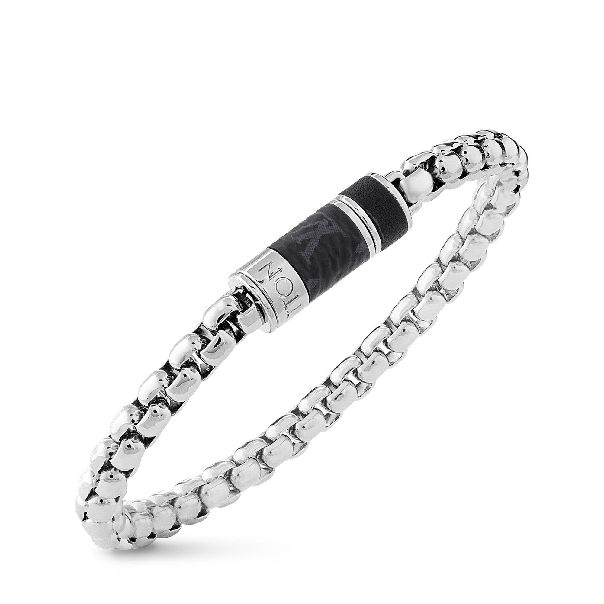 S00 패션 주얼리 팔찌 모노그램 체인 (Monogram Chain) 팔찌 | 루이비통 공식 온라인 스토어® (크게 보기)