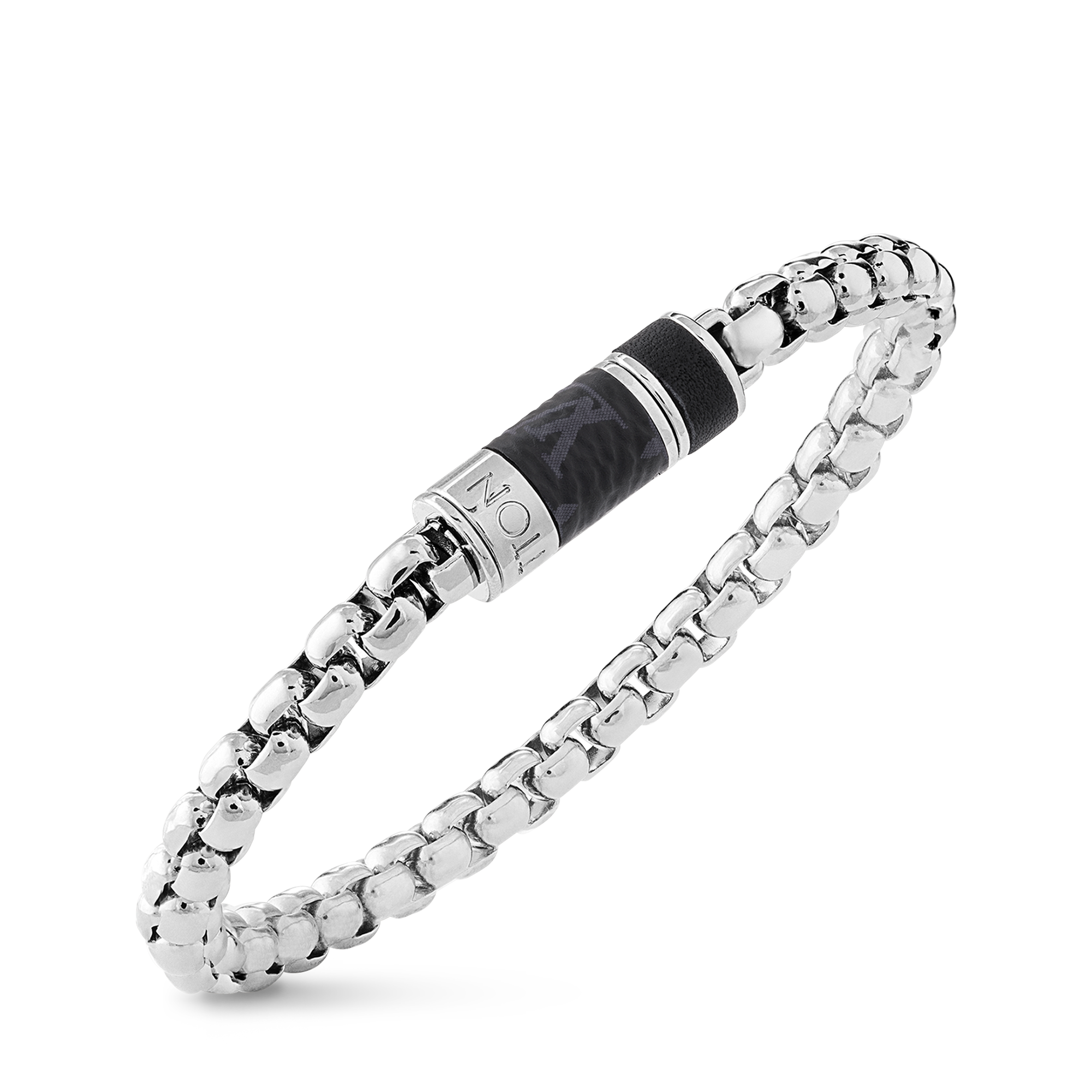 S00 패션 주얼리 팔찌 모노그램 체인 (Monogram Chain) 팔찌 | 루이비통 공식 온라인 스토어® (크게 보기)