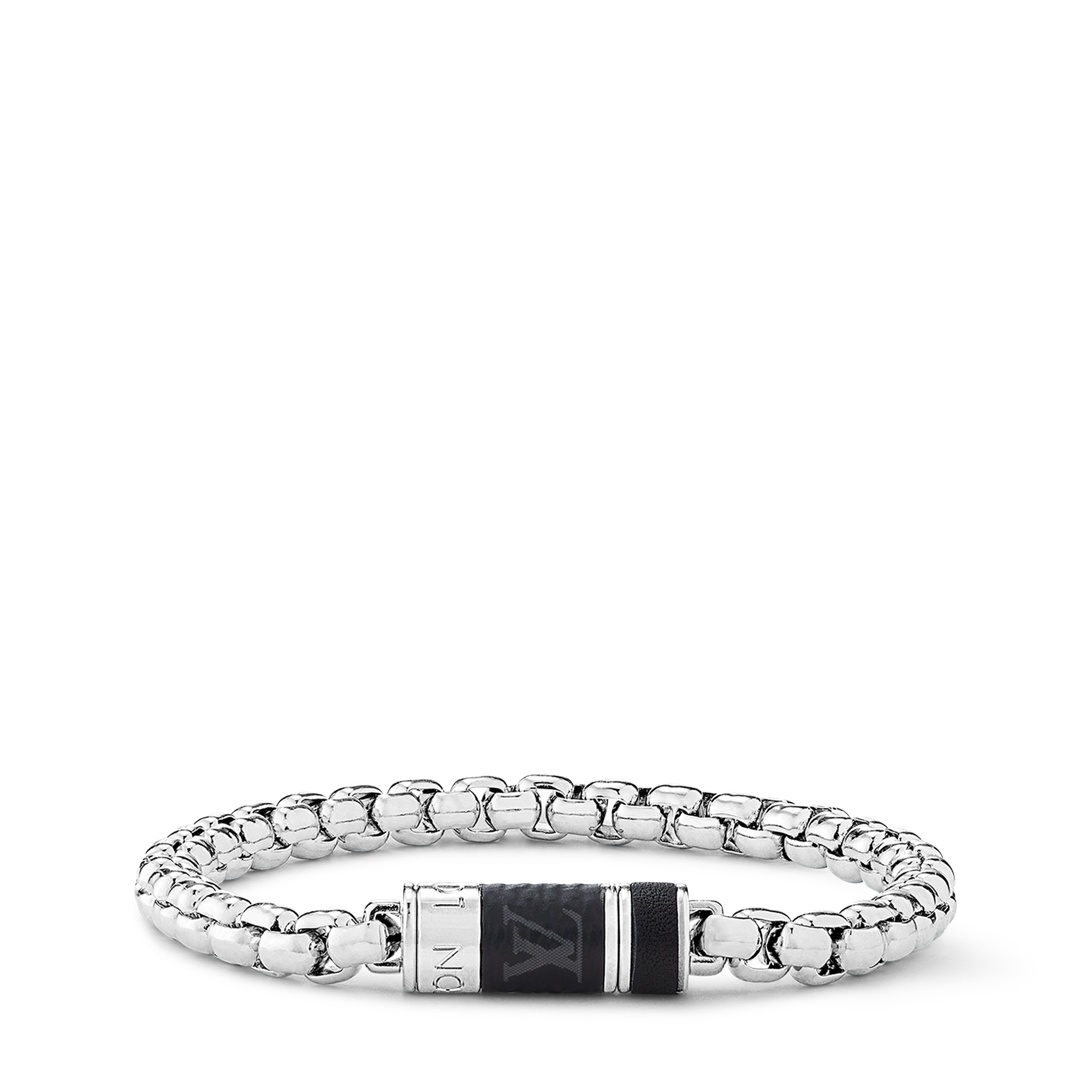 S00 패션 주얼리 팔찌 모노그램 체인 (Monogram Chain) 팔찌 | 루이비통 공식 온라인 스토어® (크게 보기)