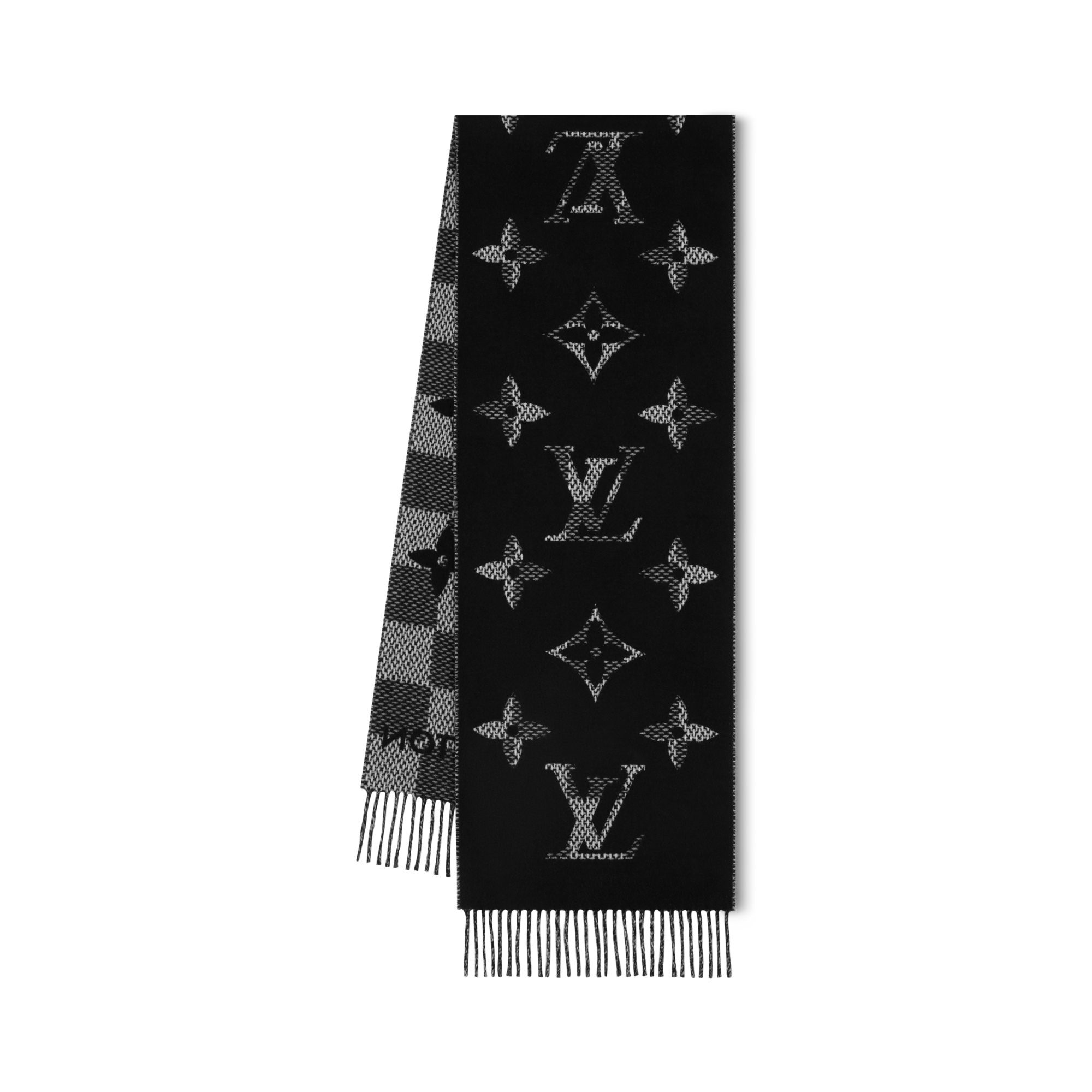 S00 Accessories 스카프 모노그램 체크 (Monogram Check) 스카프 | 루이비통 공식 온라인 스토어® (크게 보기)