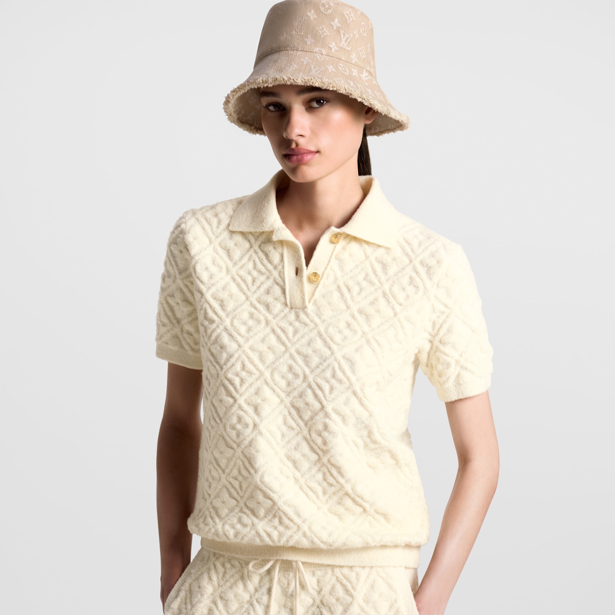 S00 액세서리 모자, 장갑 & 양말 모노그램 데님 버킷 햇 | 루이비통 공식 온라인 스토어® (크게 보기)