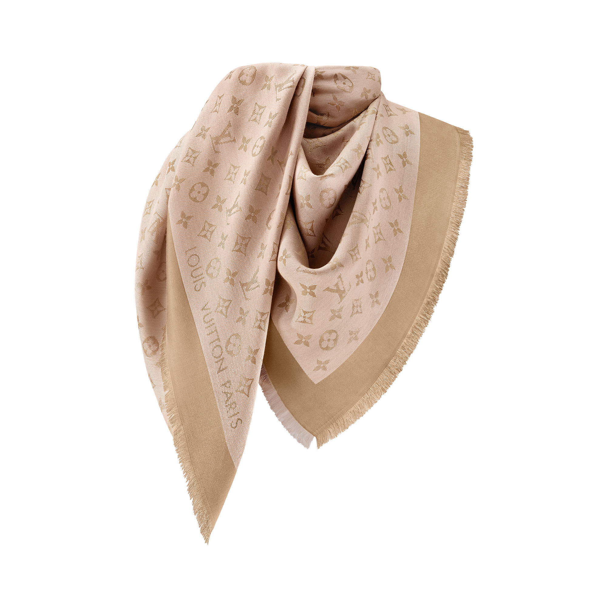 S00 액세서리 숄 & 스툴 모노그램 데님 숄 | 루이비통 공식 온라인 스토어® (크게 보기)