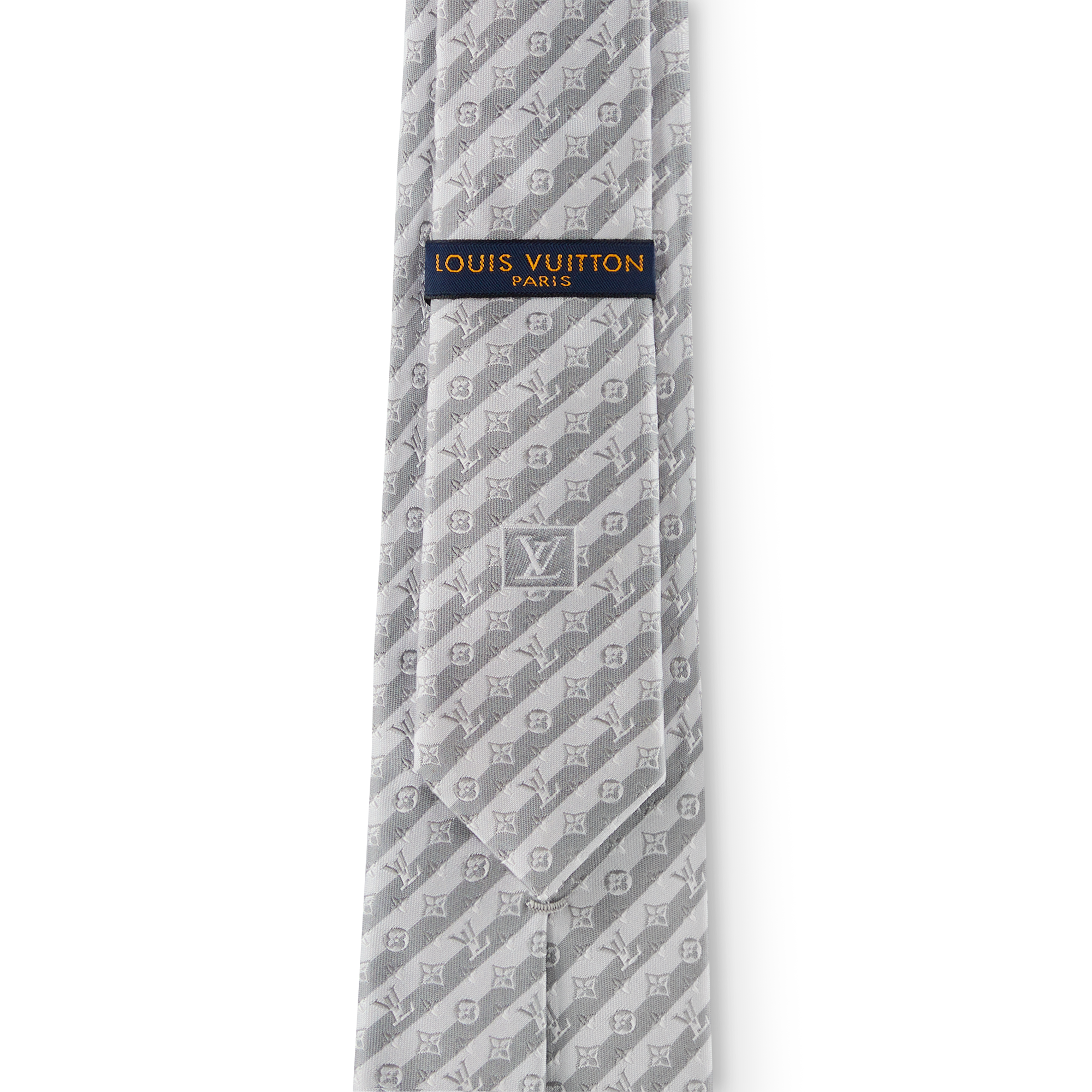 S00 액세서리 타이 & 포켓 스퀘어 모노그램 다이애그널 (Monogram Diagonal) 타이 | 루이비통 공식 온라인 스토어® (크게 보기)